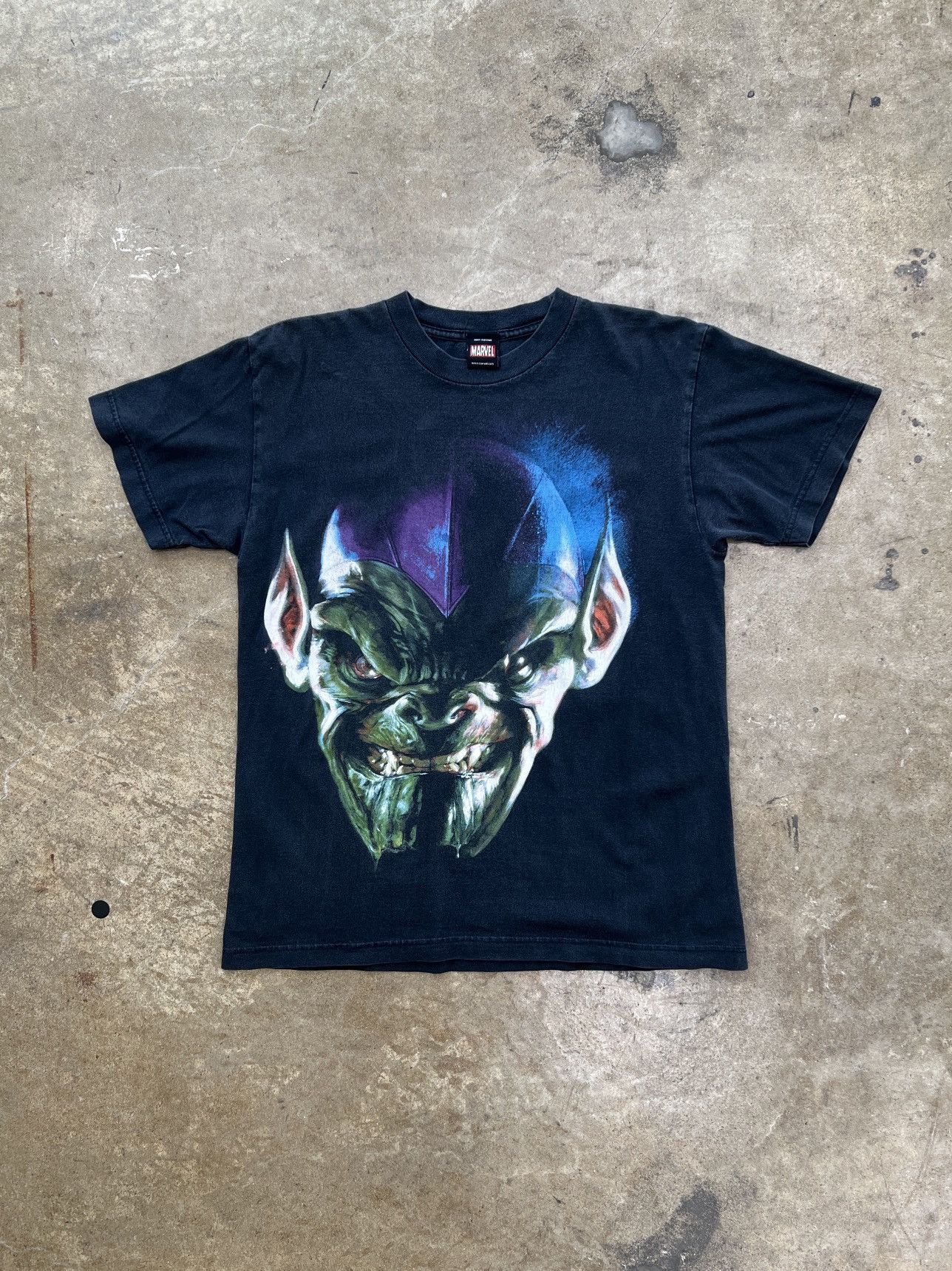 Marvel Comics Vintage 1992 Marvel Mad Engine Skrull Big Print Tee Large Size US L / EU 52-54 / 3 - 2 Thumbnail