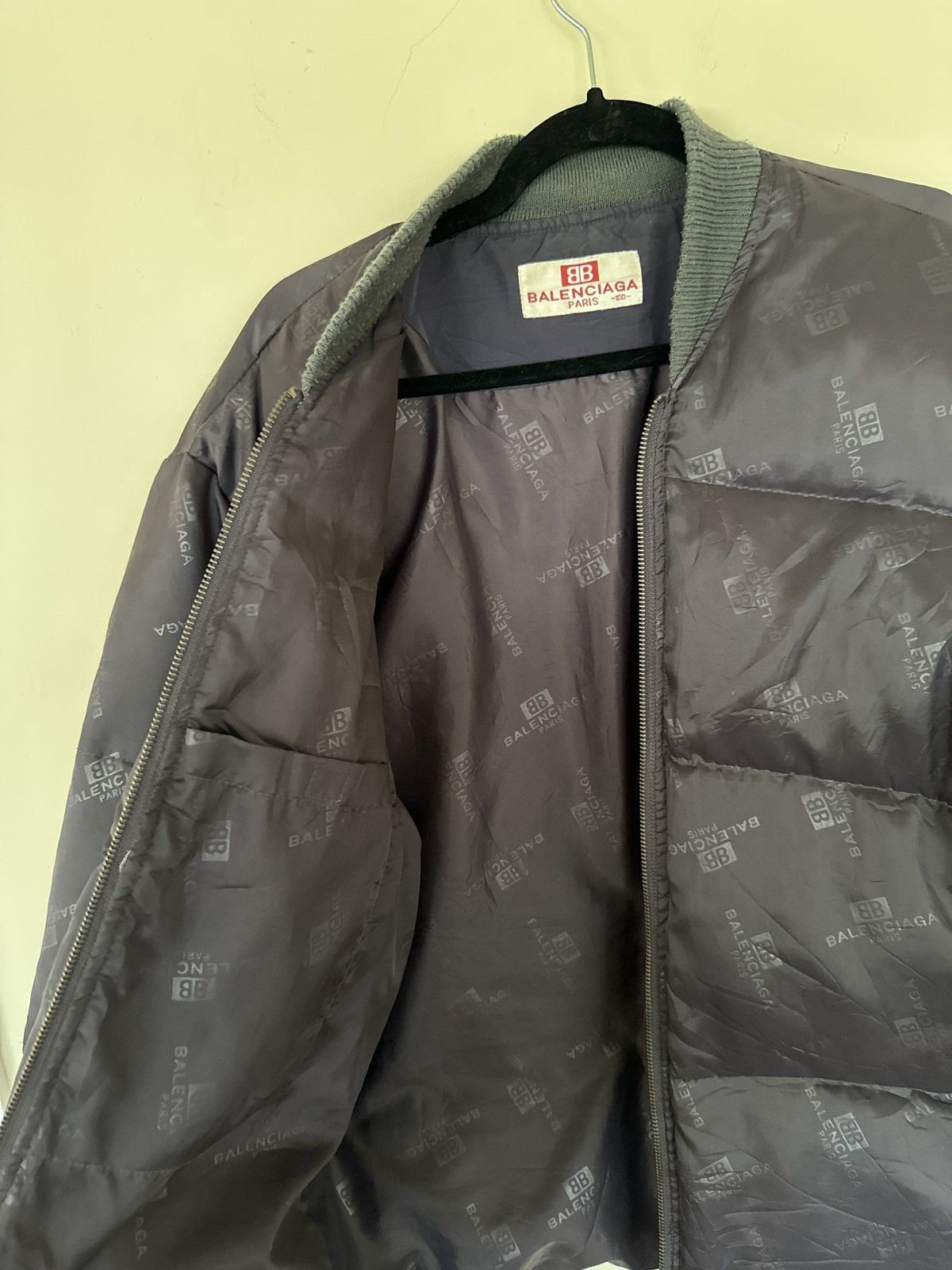 Balenciaga VINTAGE BALENCIAGA BOMBER PUFFER JACKET Size US L / EU 52-54 / 3 - 10 Thumbnail