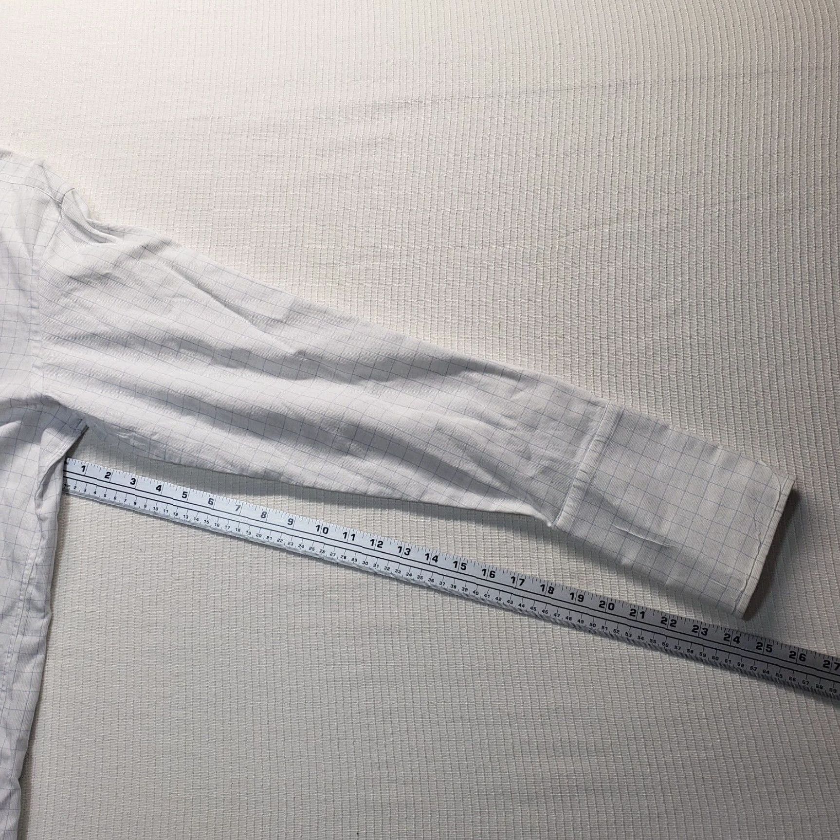 Ben Sherman Ben Sherman Shirt White 17 34-35 French Cuff Long Sleeve Dress Shirt Men Mens 170/88-89? Size US XL / EU 56 / 4 - 6 Thumbnail
