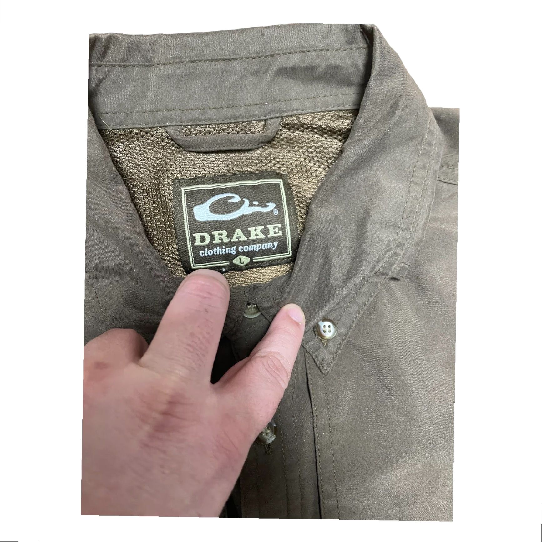 Vintage Drake Button-Down Short Sleeve Shirt Lot Of 2 Sz Large Men’s Brown Solid Regular 2 Pack Not Vintage Size US L / EU 52-54 / 3 - 5 Thumbnail