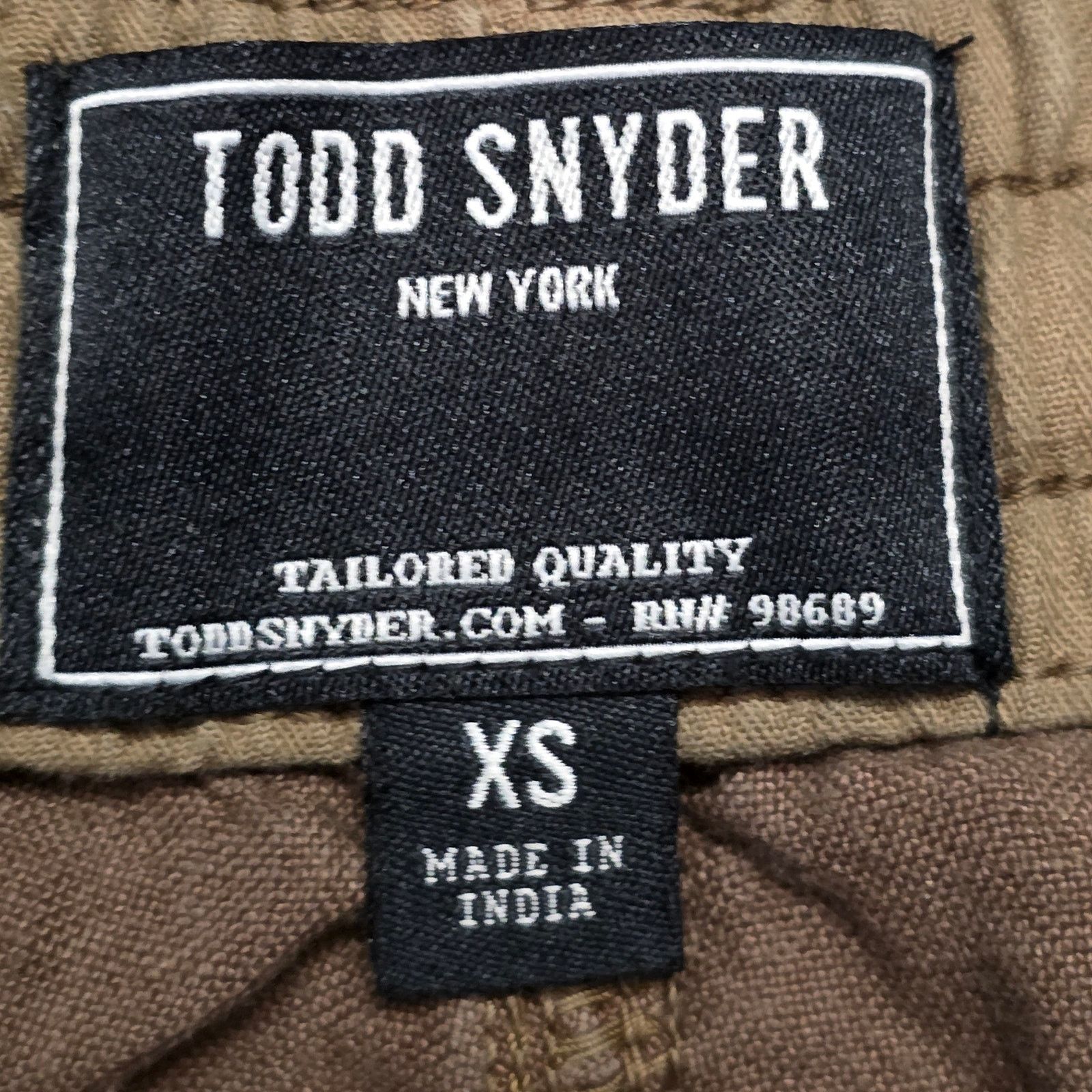 Todd Snyder Todd Snyder Italian Linen Pants Men XS Brown Casual Size US 28 / EU 44 - 2 Thumbnail