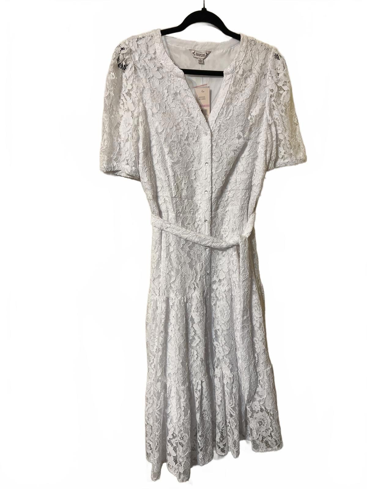 Other Nanette Lepore Lace Midi cottagecore boho romantic dress 10 Size L / US 10 / IT 46 - 2 Thumbnail
