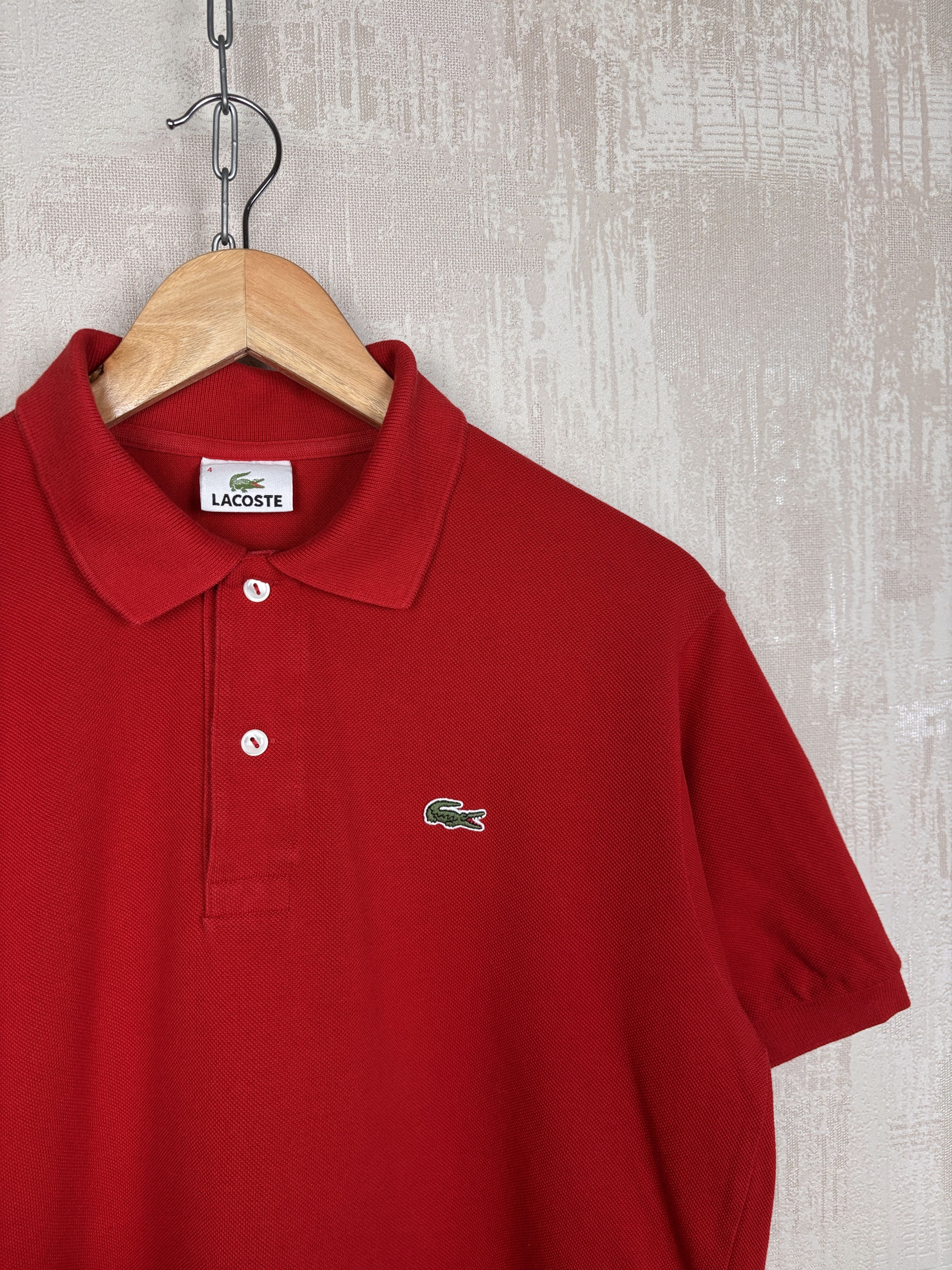 Lacoste Vintage Lacoste Polo T-shirt Size 4 (M) Short Sleeve Tennis Size US M / EU 48-50 / 2 - 4 Thumbnail