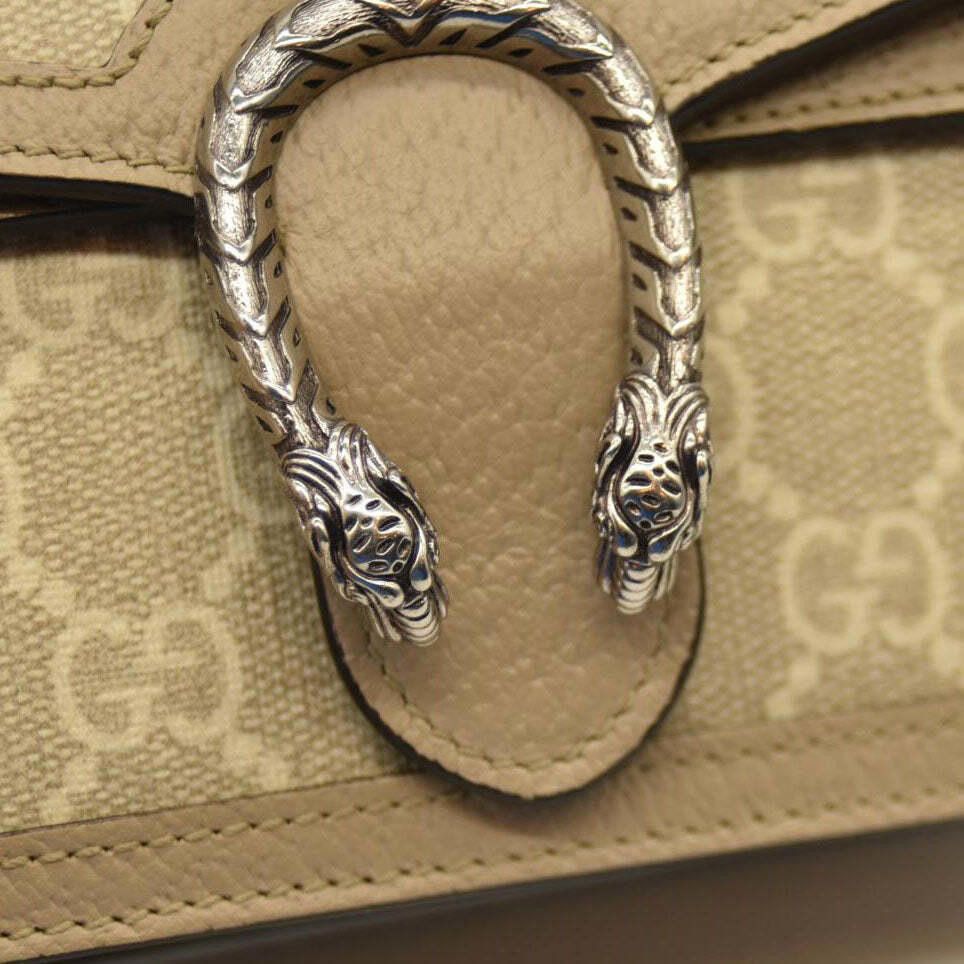 Gucci Gucci GG Supreme Monogram Textured Dollar Calfskin Super Size ONE SIZE - 9 Thumbnail