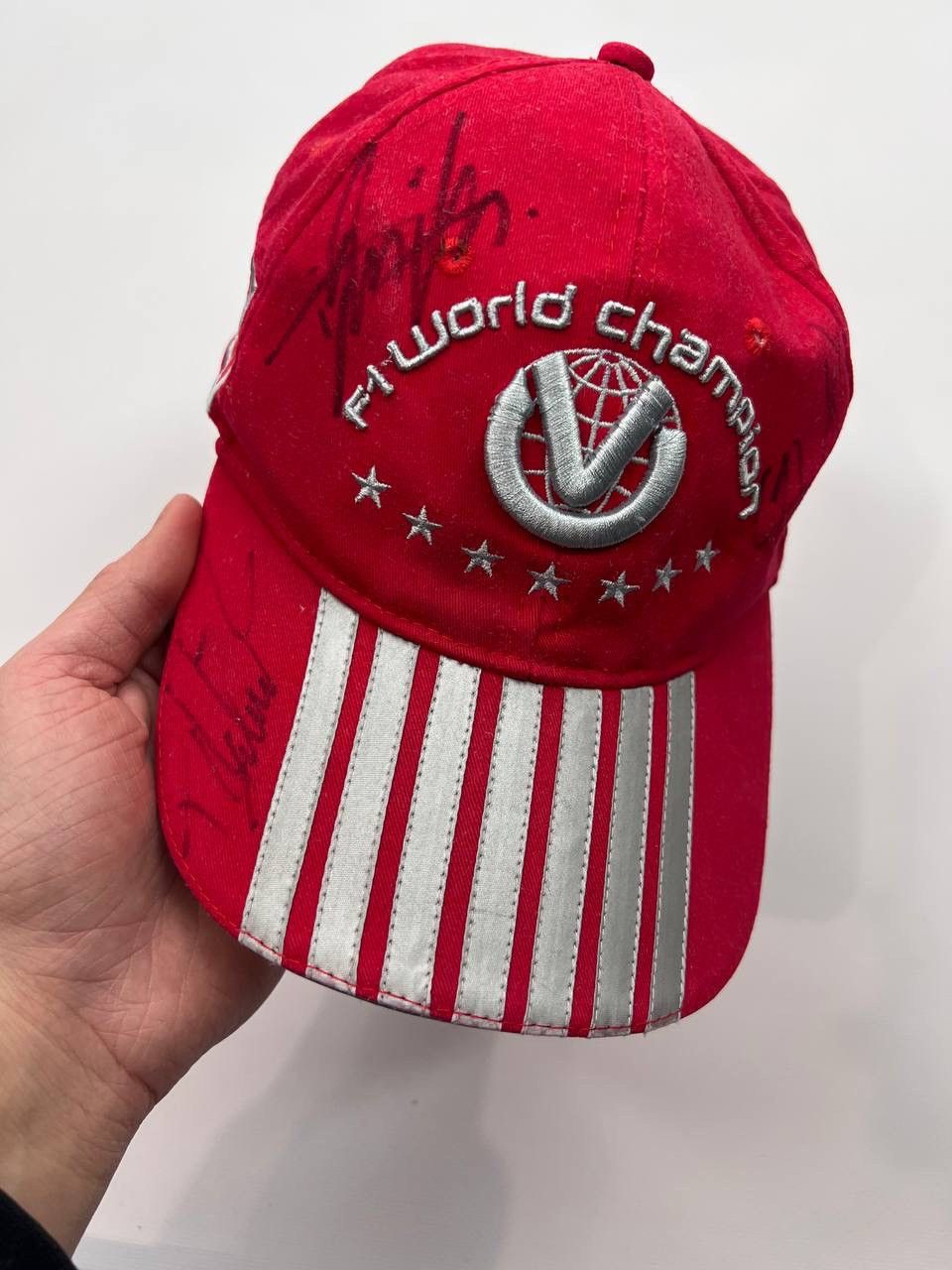 Ferrari Ferrari F1 world Champion vintage cap one size Size ONE SIZE - 5 Thumbnail