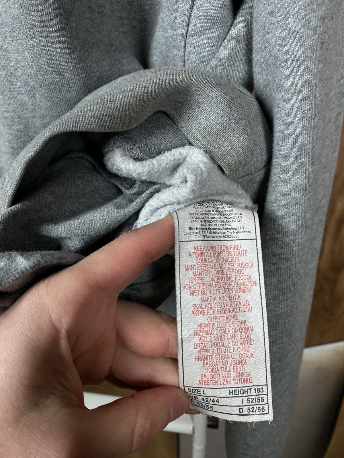 Nike 🔥Vintage Hoodie Nike NSW Swoosh Big Logo Tee🔥 Size US L / EU 52-54 / 3 - 21 Thumbnail