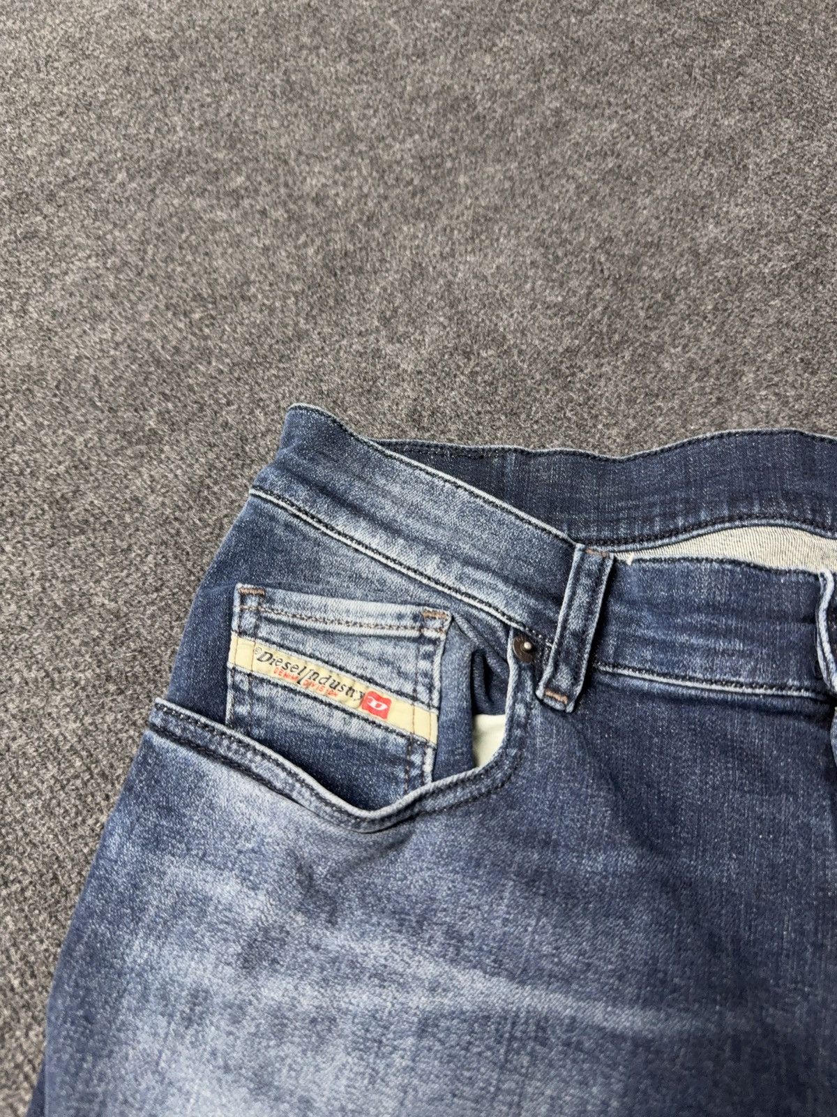 Diesel Luxury 00s Y2K Diesel Grupee-Ankle Super Slim Skinny Jeans Size 30" / US 8 / IT 44 - 6 Thumbnail