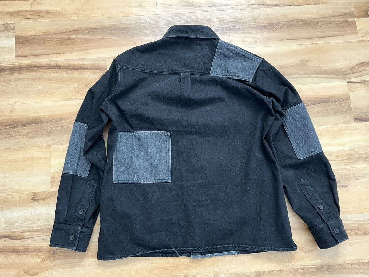 JW Anderson JW Anderson Denim Patchwork Overshirt Black Size US M / EU 48-50 / 2 - 6 Thumbnail