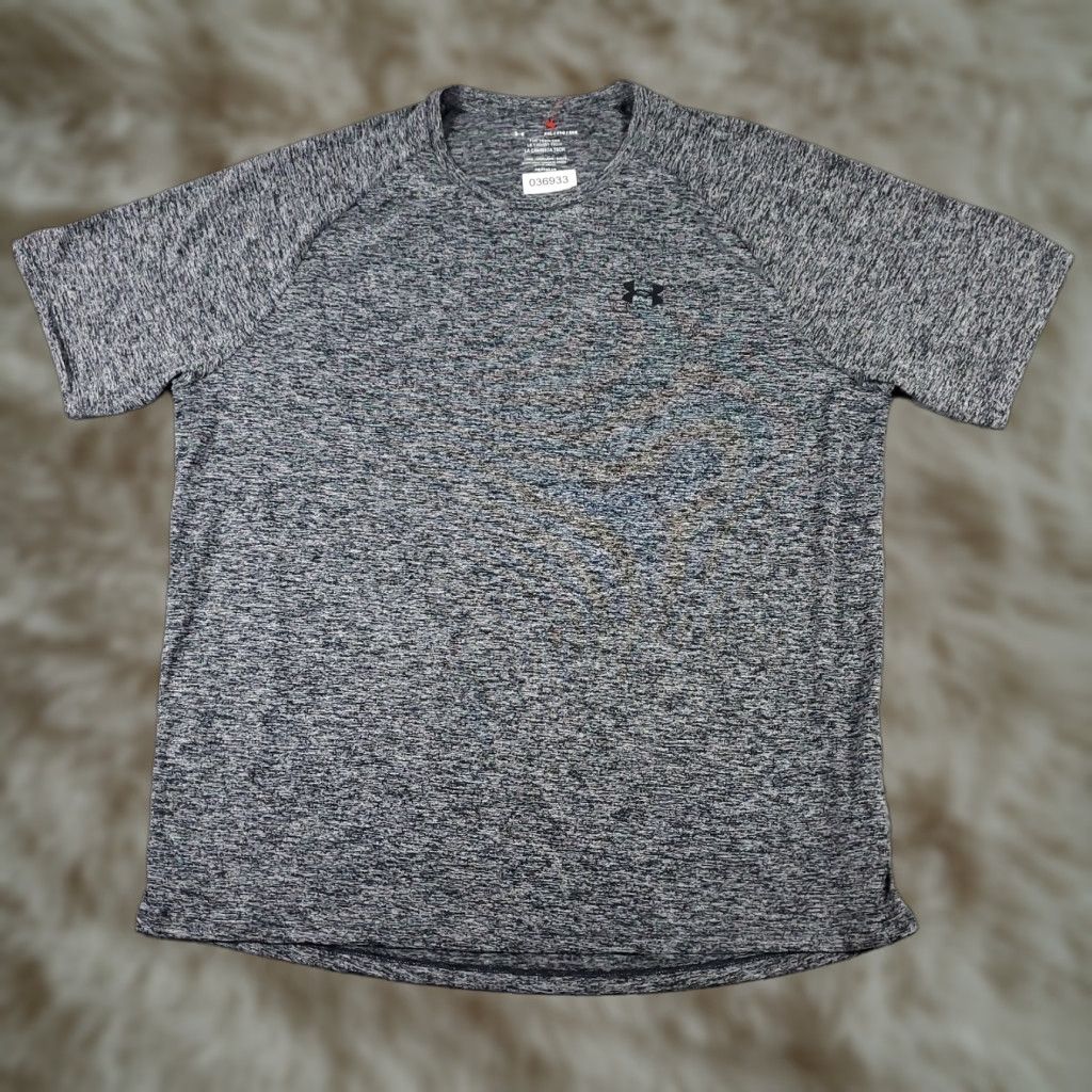 Under Armour Under Armour T Shirt Mens 2XL Gray Active Workout Short Sleeve Shirt Mens Gray 2XL Under Armour Sports T-Shirt Size US XXL / EU 58 / 5 - 1 Thumbnail