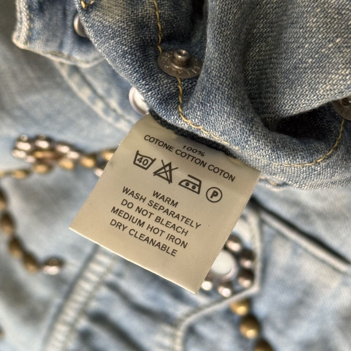 Kapital × Kapital Kountry Kapital Kountry Studed Denim Shirts Size US L / EU 52-54 / 3 - 8 Thumbnail