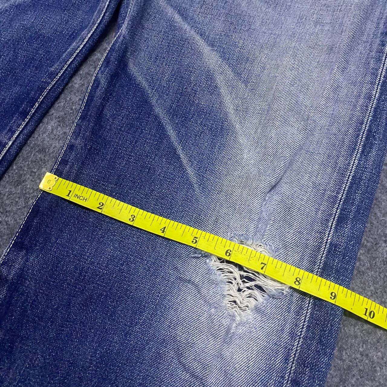 Edwin 💥Vintage Edwin Selvedge Redline Distressed Denim Size US 32 / EU 48 - 9 Thumbnail
