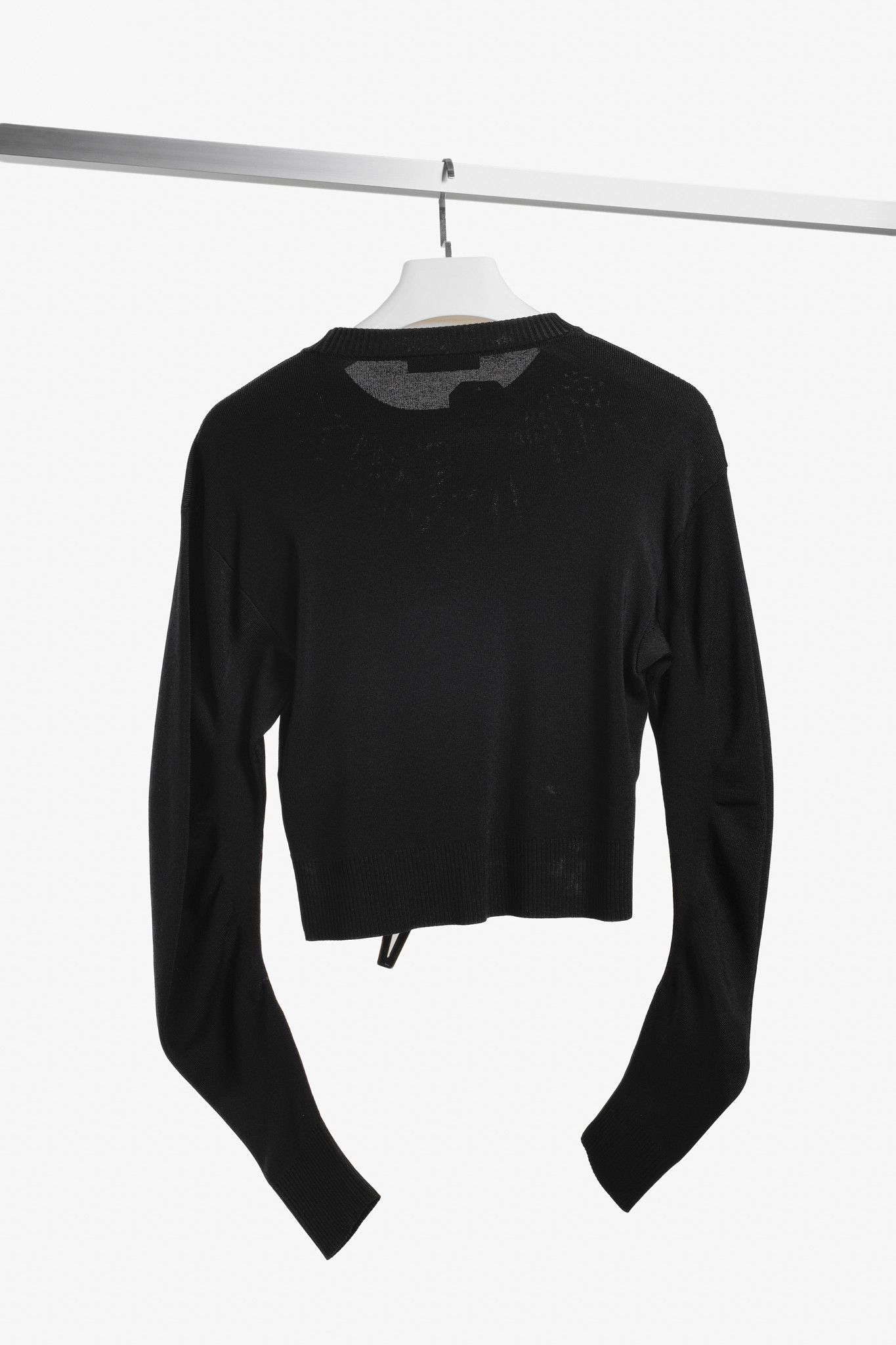 Versus Versace Versus Versace Black Knit Sweater Size M / US 6-8 / IT 42-44 - 2 Thumbnail