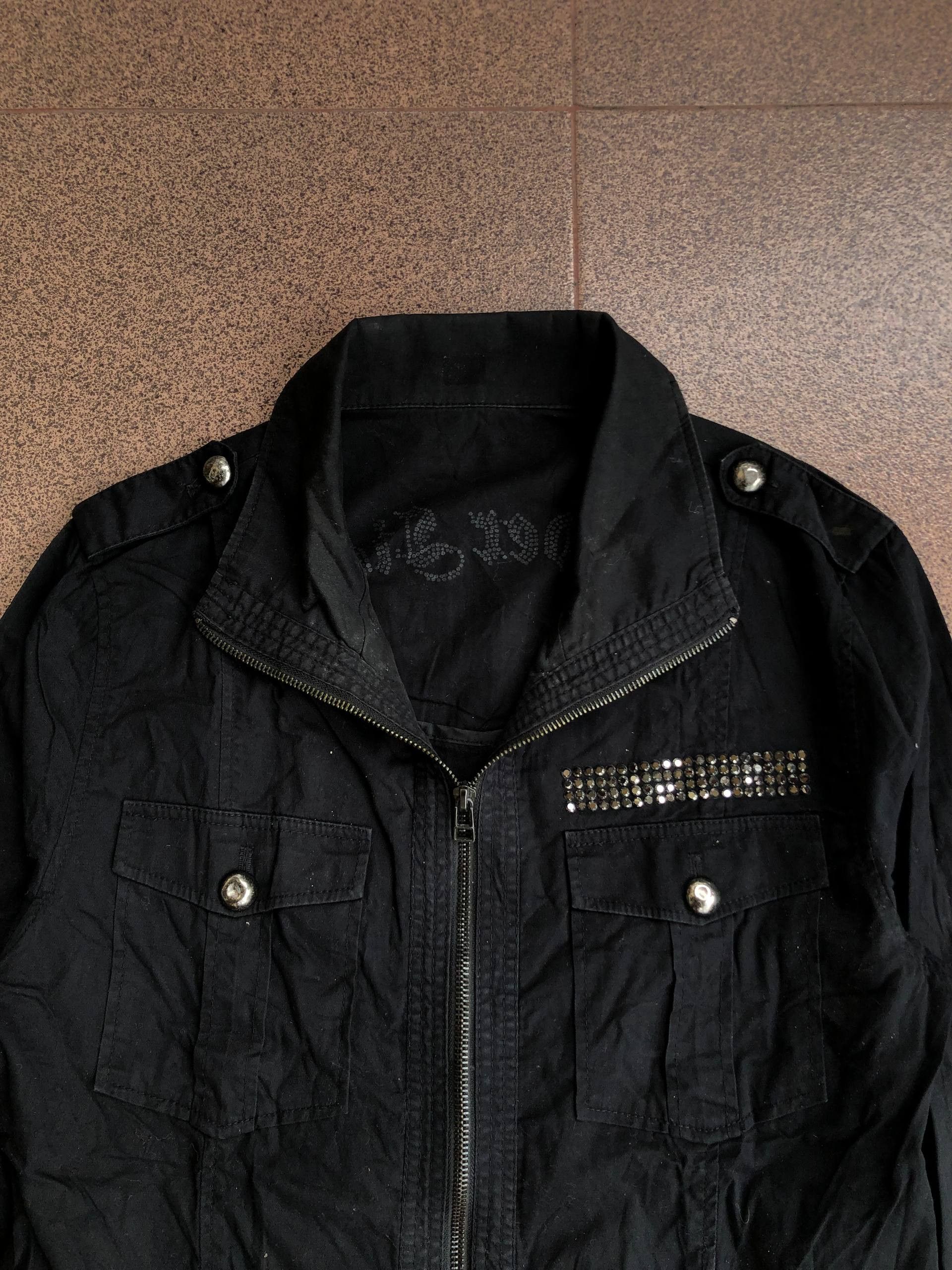 If Six Was Nine 2000s Murder Silence Zipper Studded Jacket Size US M / EU 48-50 / 2 - 4 Thumbnail