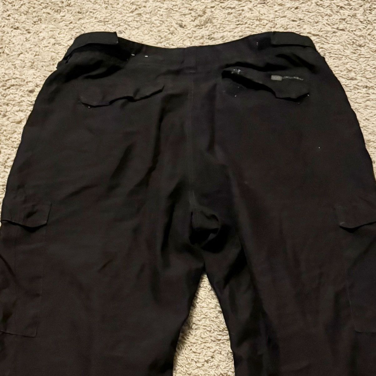 UNIONBAY × Vintage VINTAGE 90s UNION BAY BROWN PARACHUTE CARGO PANTS! Size US 36 / EU 52 - 7 Thumbnail