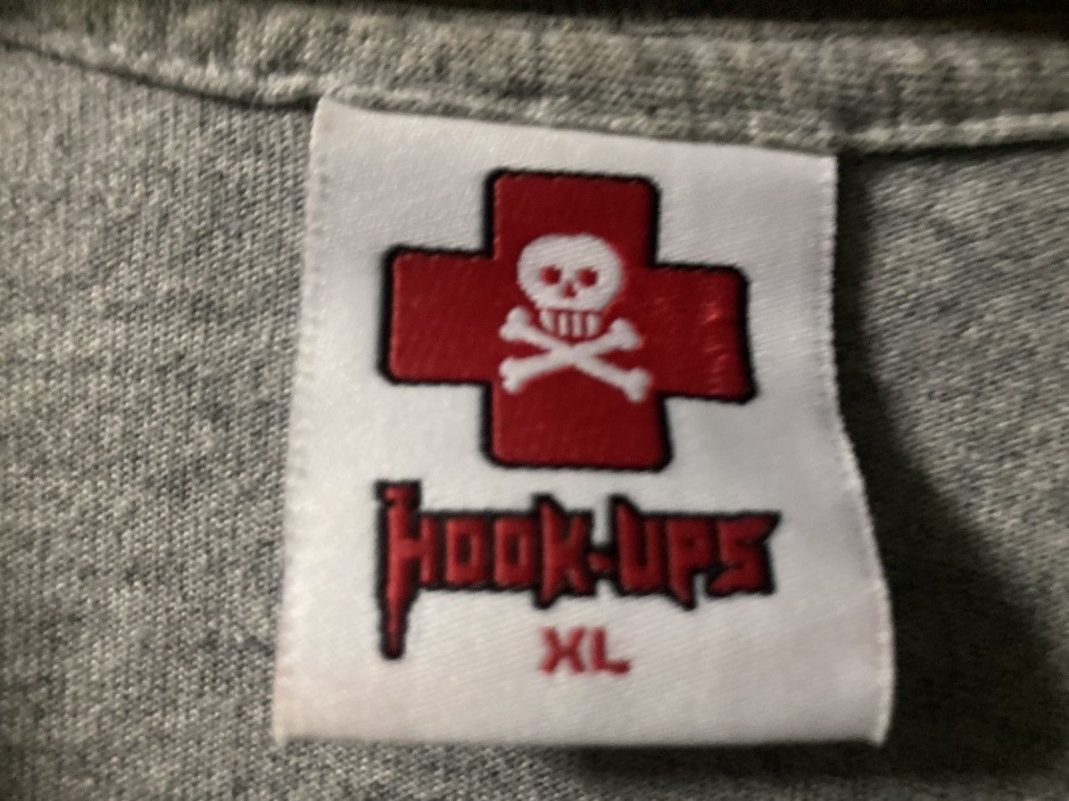 Hook-Ups Vintage T-shirt Hook Up Skateboard Size US XL / EU 56 / 4 - 4 Thumbnail