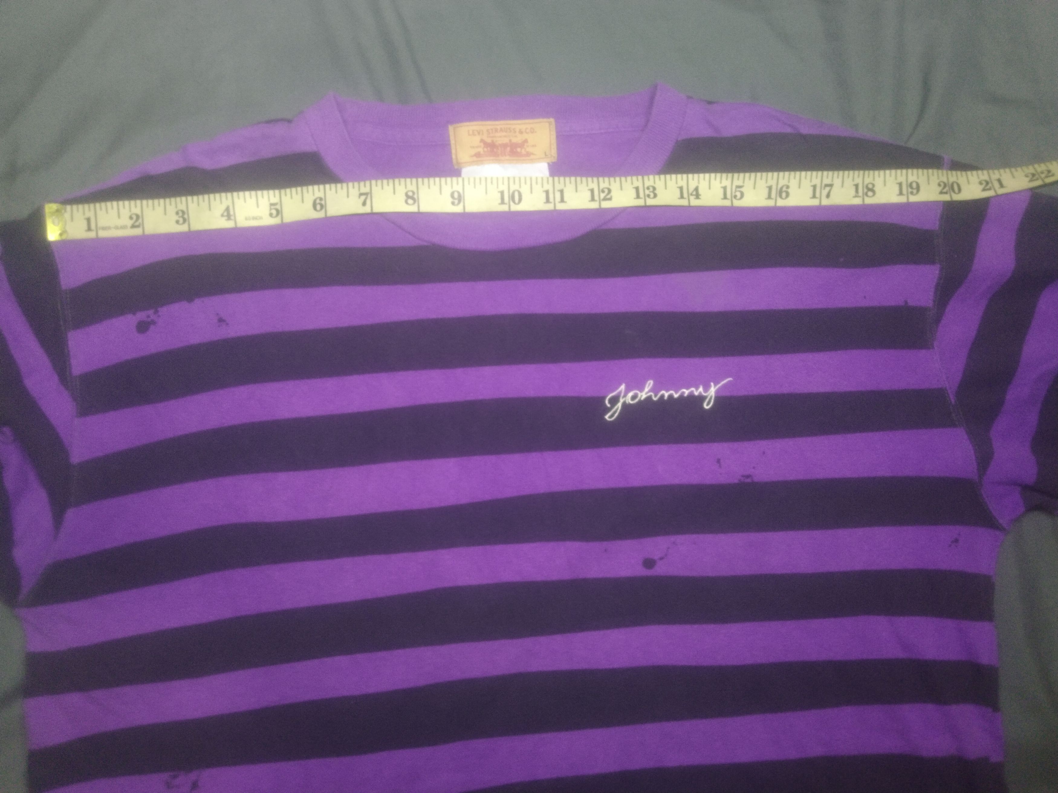 Levi's × Levi's Vintage Clothing × Vintage Vintage Levi's Long sleeve Stripe t shirt Size US L / EU 52-54 / 3 - 11 Thumbnail