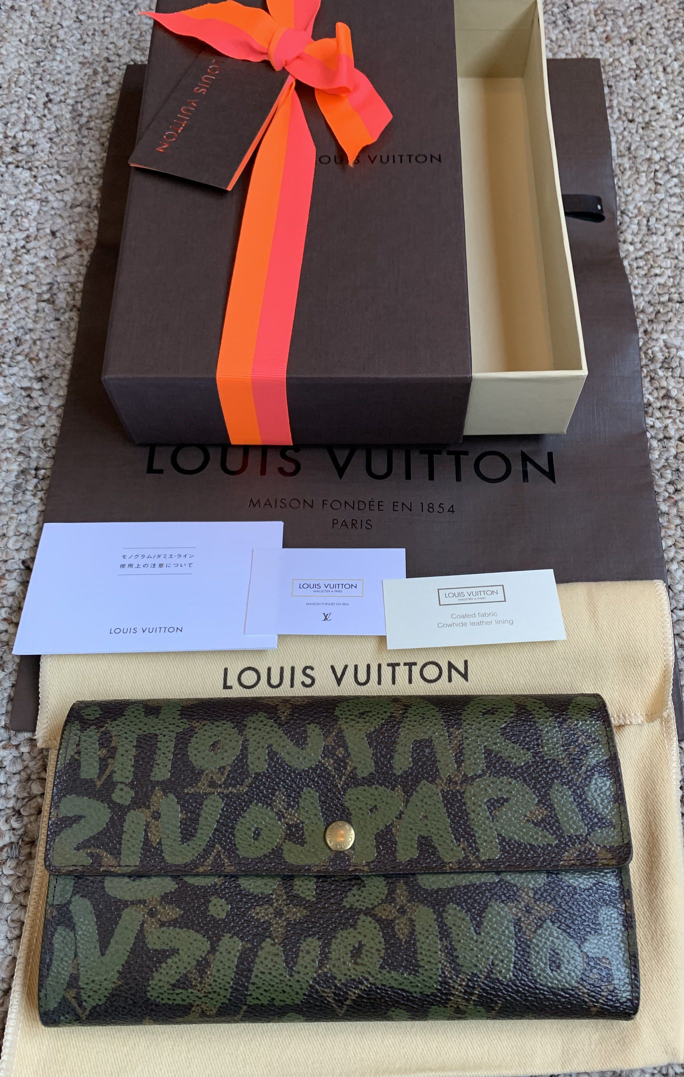 Louis Vuitton × Stephen Sprouse S/S 2001 Louis Vuitton x Sprouse Graffiti Monogram Wallet Size ONE SIZE - 12 Thumbnail