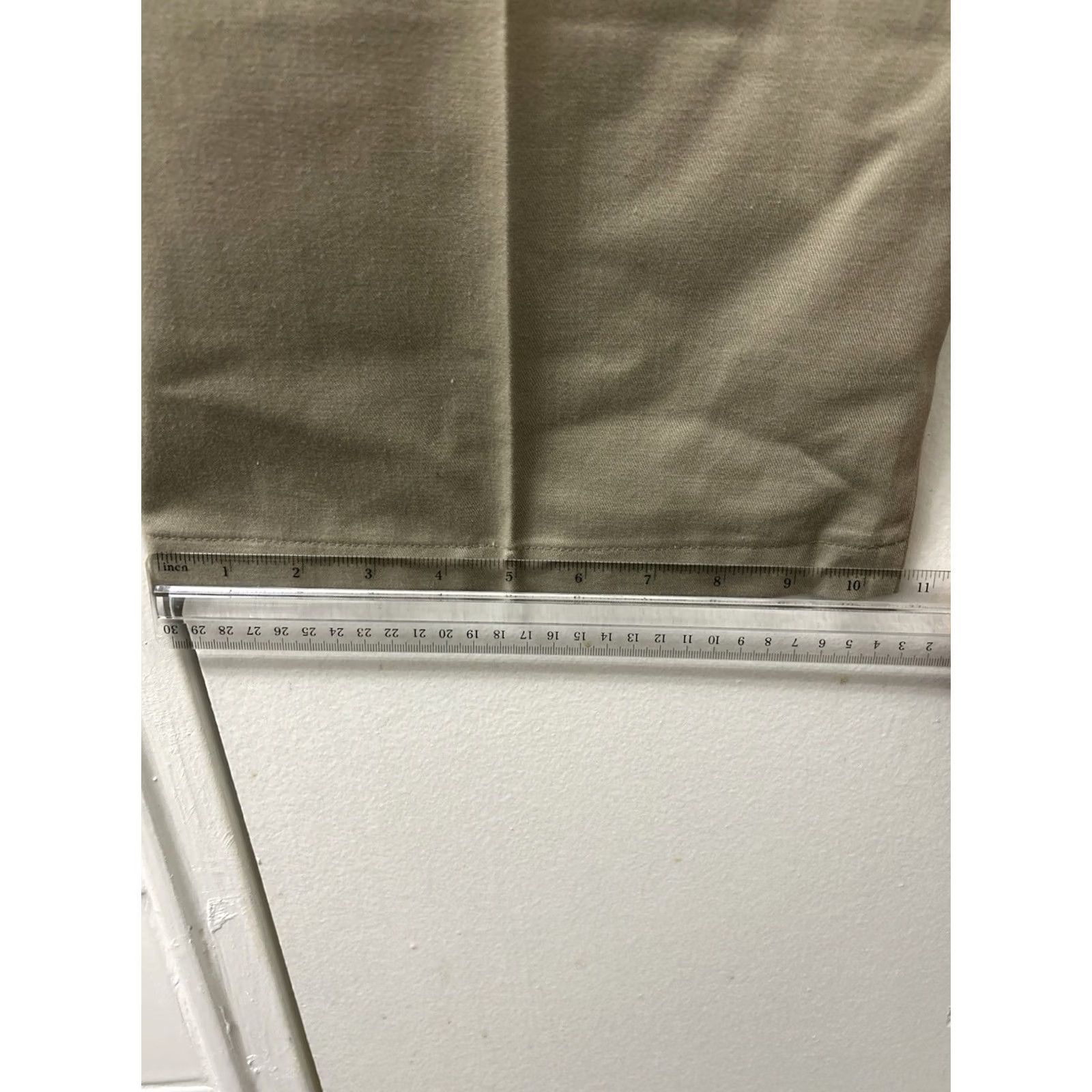 Haggar Haggar Black Label Pants Mens 52x30 Khaki Classic Fit Workwear Casual Flat Front Zipper Button Pockets Comfort Equipped Size US 36 / EU 52 - 5 Thumbnail