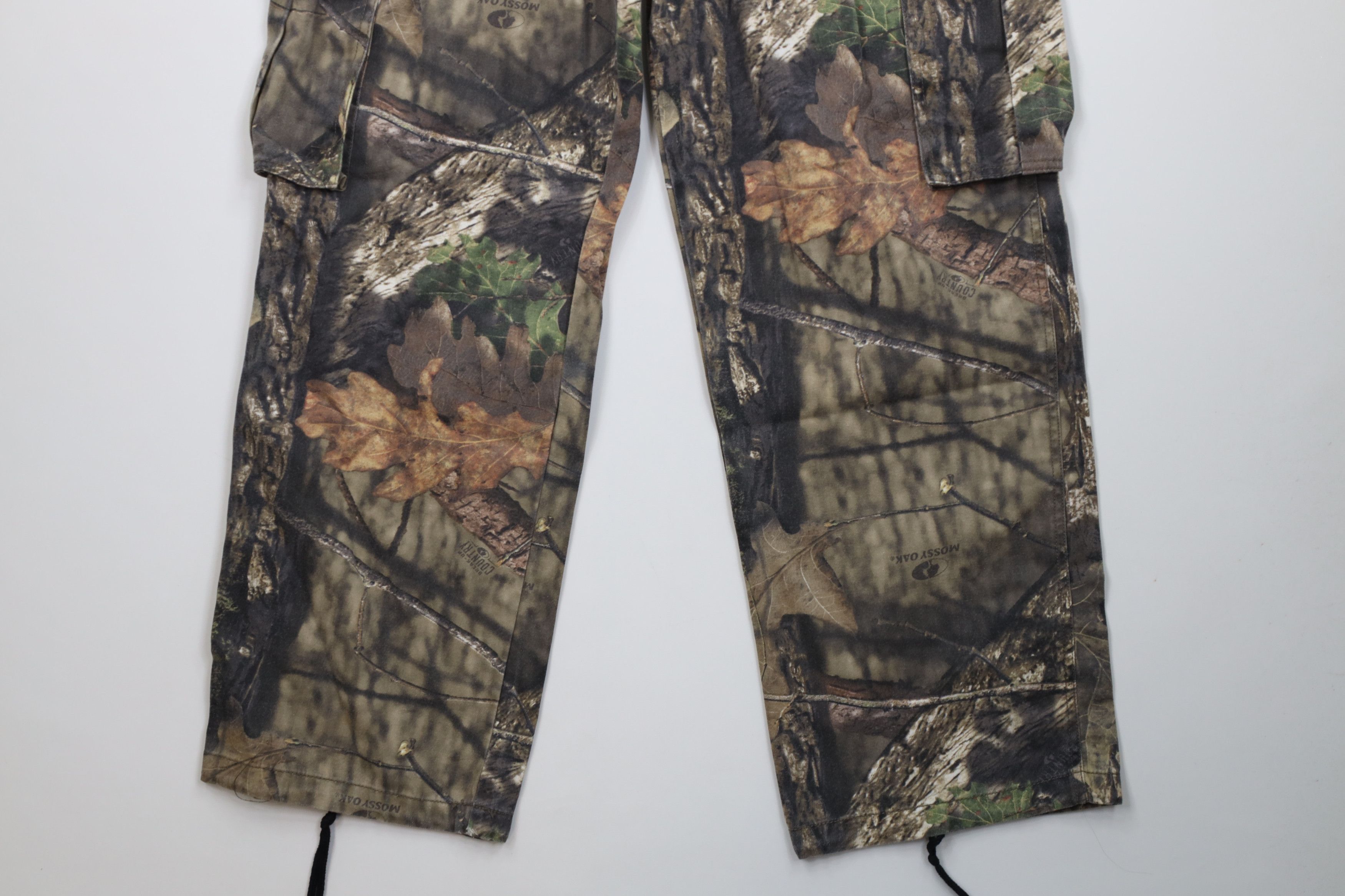 Vintage Vintage Y2K Streetwear Mossy Oak Camouflage Wide Leg Pants Size 40" / US 18 - 4 Thumbnail