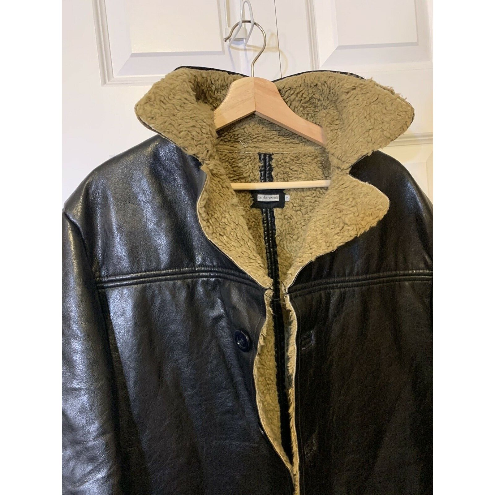Altatensione Men’s Sz XL Winter Coat Button Jacket Pockets B