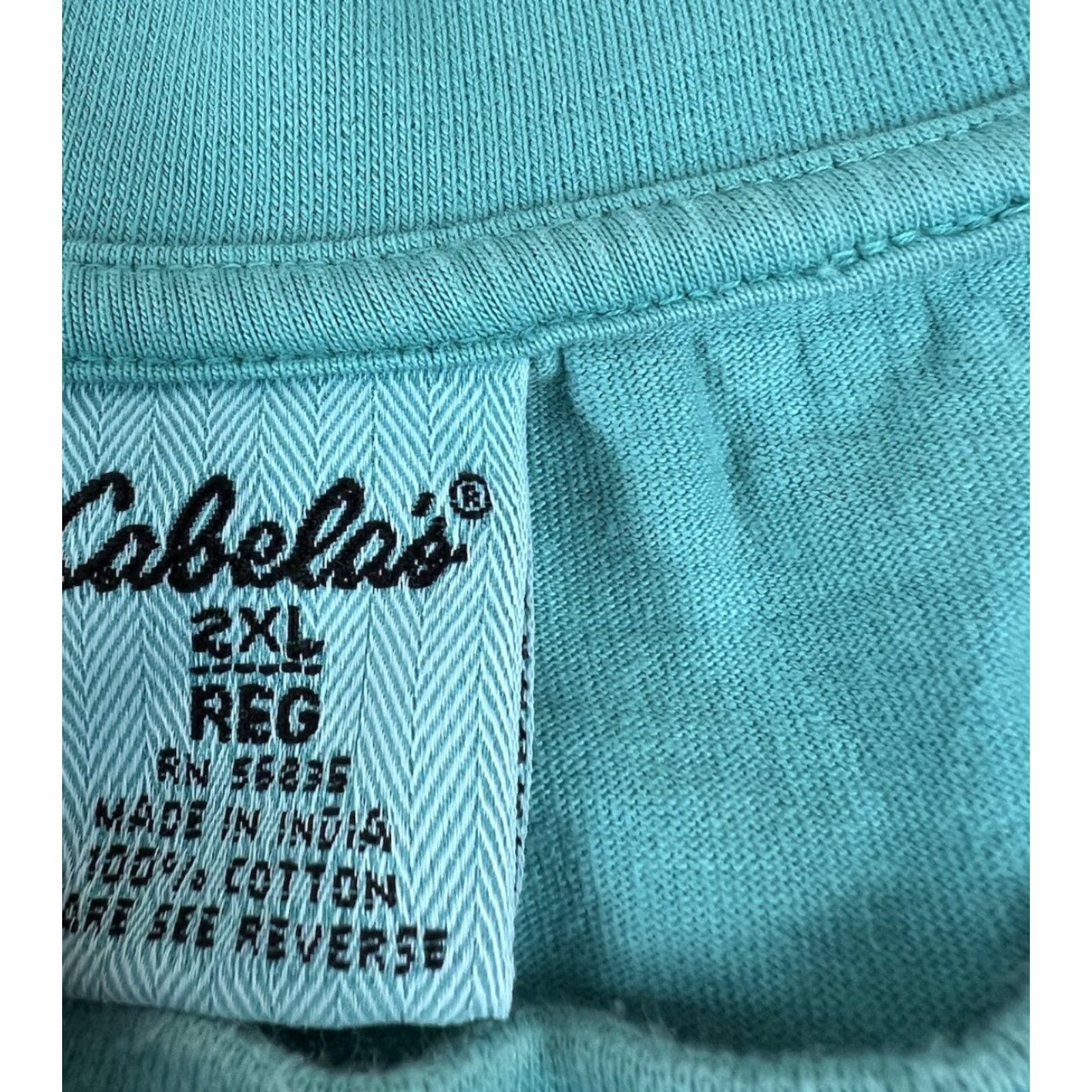 Vintage VINTAGE Cabela’s Outdoors T-Shirt Shirts Blue 2XL Mens Outdoor 90s Classic Blue T Shirt Men Size US XXL / EU 58 / 5 - 3 Thumbnail