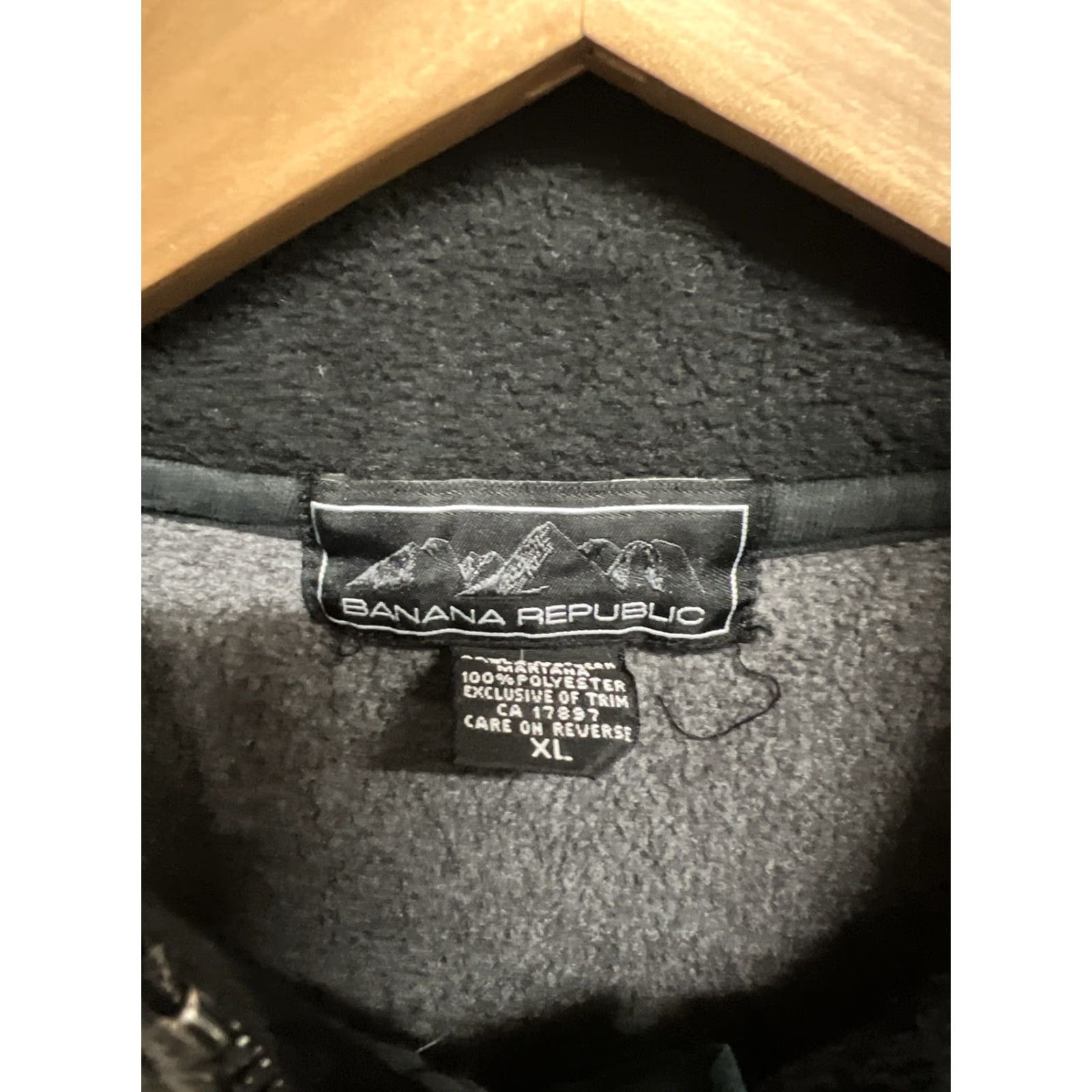 Banana Republic VINTAGE Banana Republic Mens 1/4 Zip Pullover Fleece Sweater XL Gray Mock Neck Pullover Sweatshirt Sweater Mens XL Size US XL / EU 56 / 4 - 3 Thumbnail