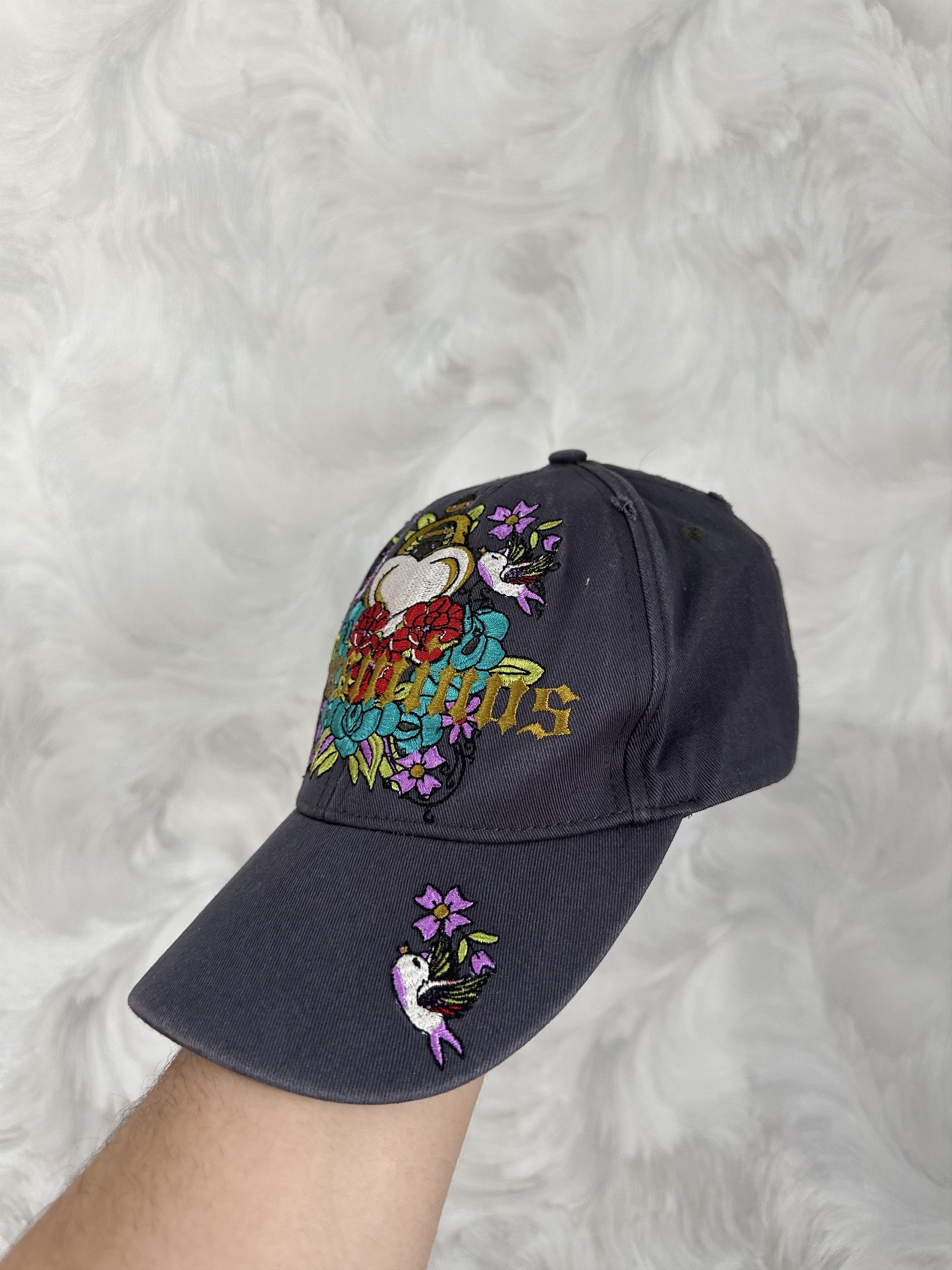 Japanese Brand MENS CASUAL CAP Y2K STYLE ED HARDY Size ONE SIZE - 3 Thumbnail