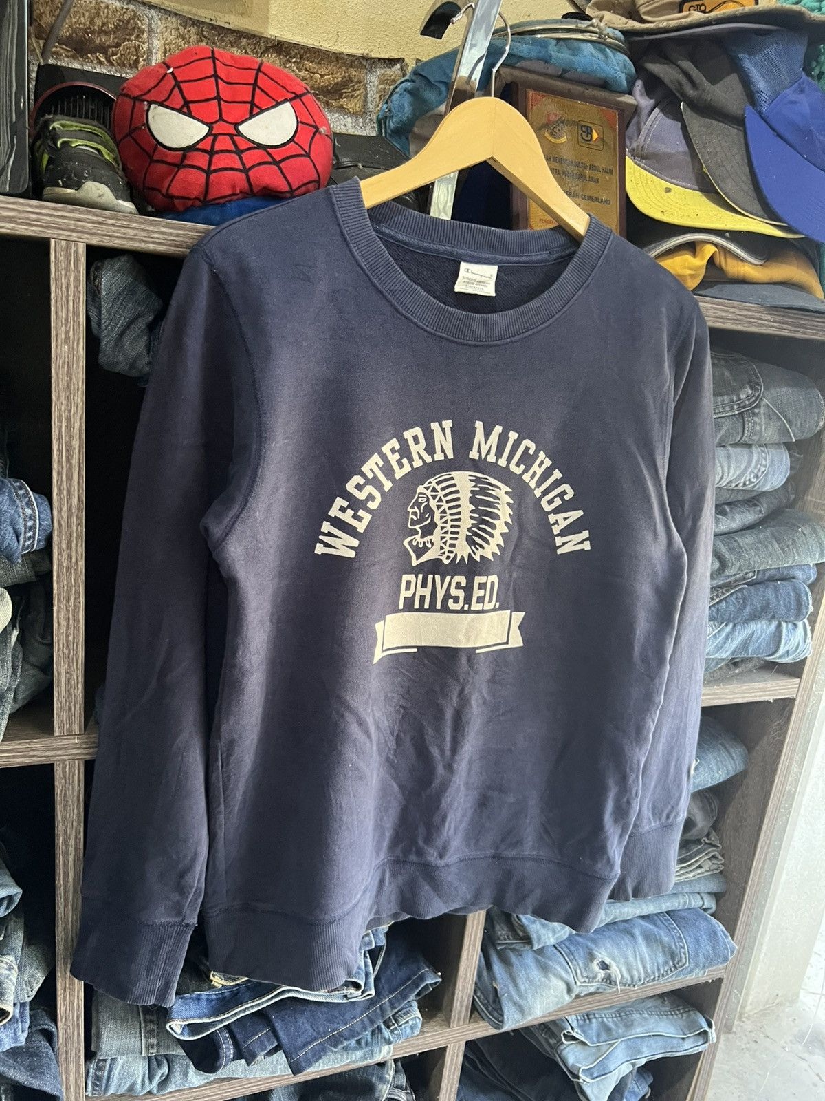 Champion 🔥Vintage Champion Western Michigan Crewneck Sweatshirt Size US S / EU 44-46 / 1 - 8 Thumbnail