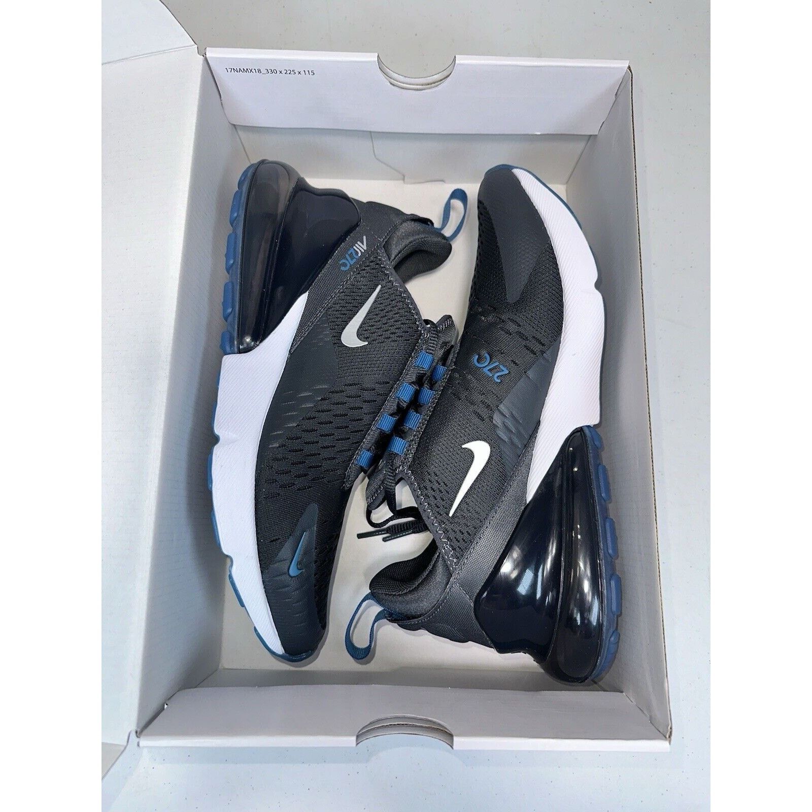 Nike Nike Air Max 270 Anthracite Blue FV0380-001 Men's Size 8.5 Size US 8.5 / EU 41-42 - 6 Thumbnail