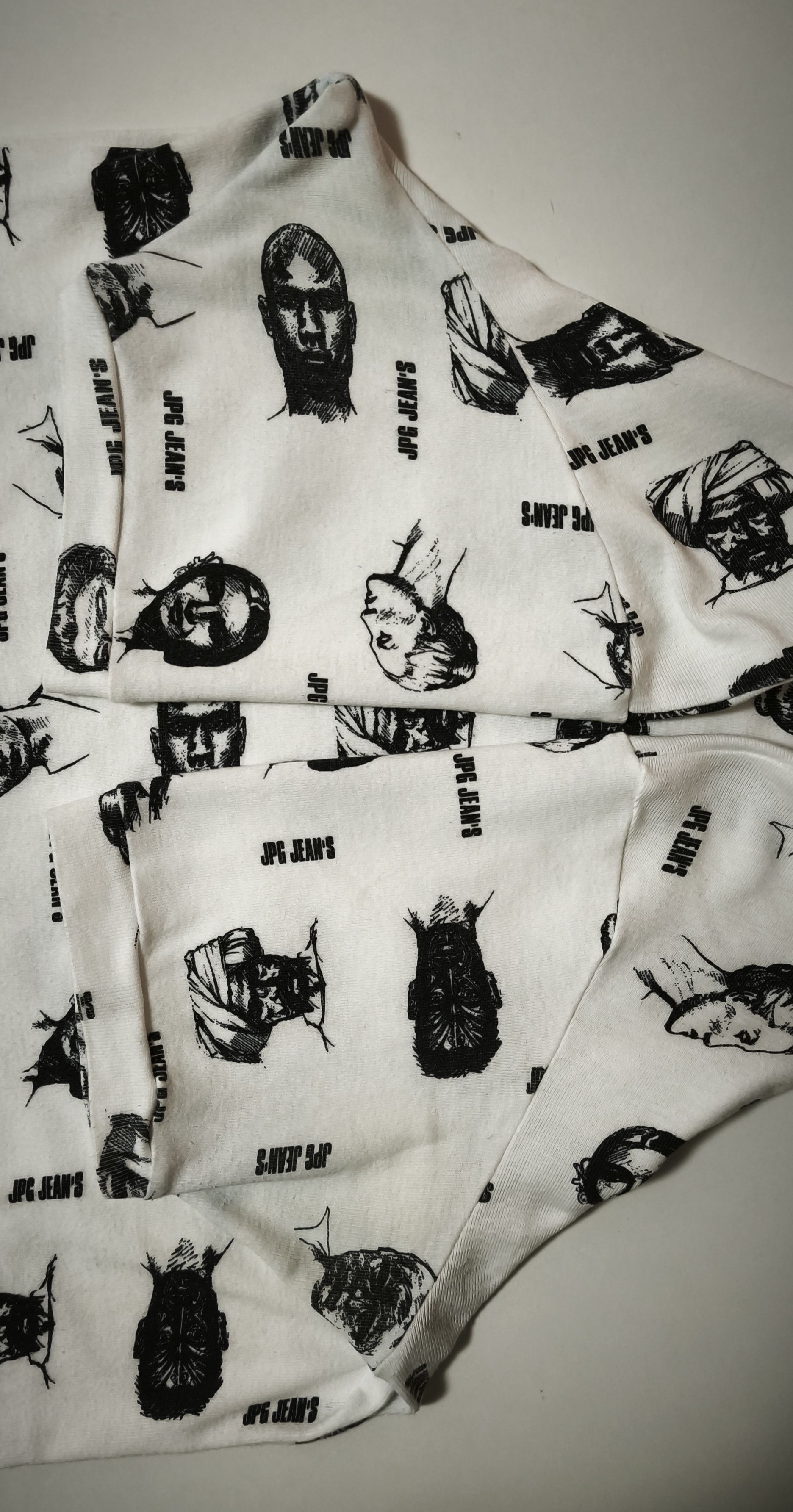 Jean Paul Gaultier 2000 - JPG-Jeans - Faces tshirt Size US L / EU 52-54 / 3 - 21 Thumbnail