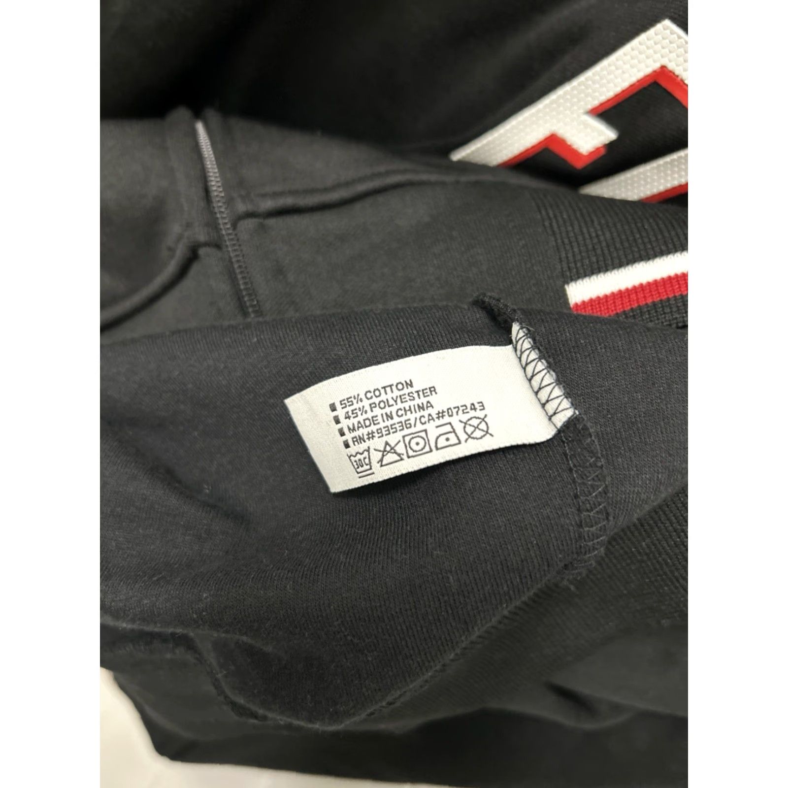 Ecko Unltd. Ecko Unltd Track Jacket Mens XL Black Red Full Zip Logo L/S Size US XL / EU 56 / 4 - 7 Thumbnail