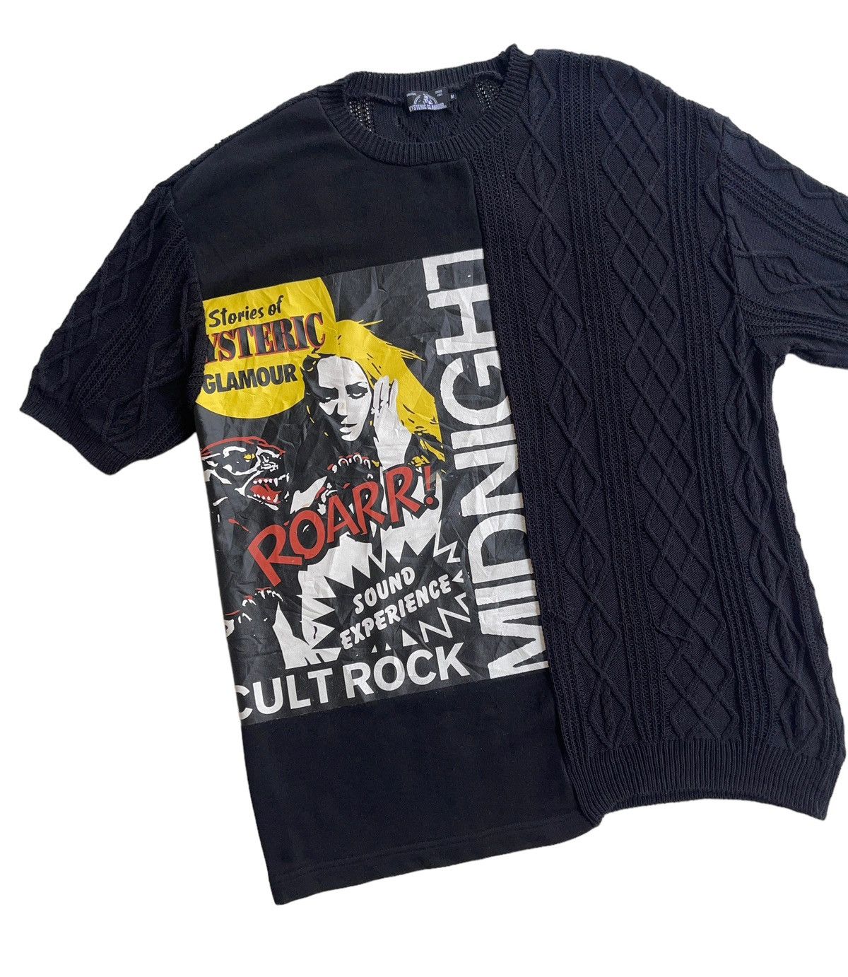 Hysteric Glamour RARE❗️Hysteric Glamour Hybrid Knitted Shirt Size US M / EU 48-50 / 2 - 2 Thumbnail