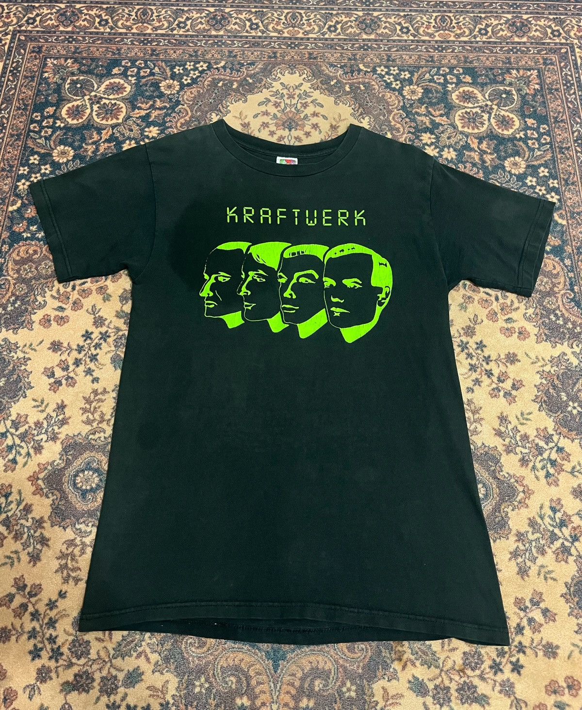 Band Tees × Vintage Vintage Kraftwerk Computer World Faded Shirt Size US M / EU 48-50 / 2 - 4 Thumbnail
