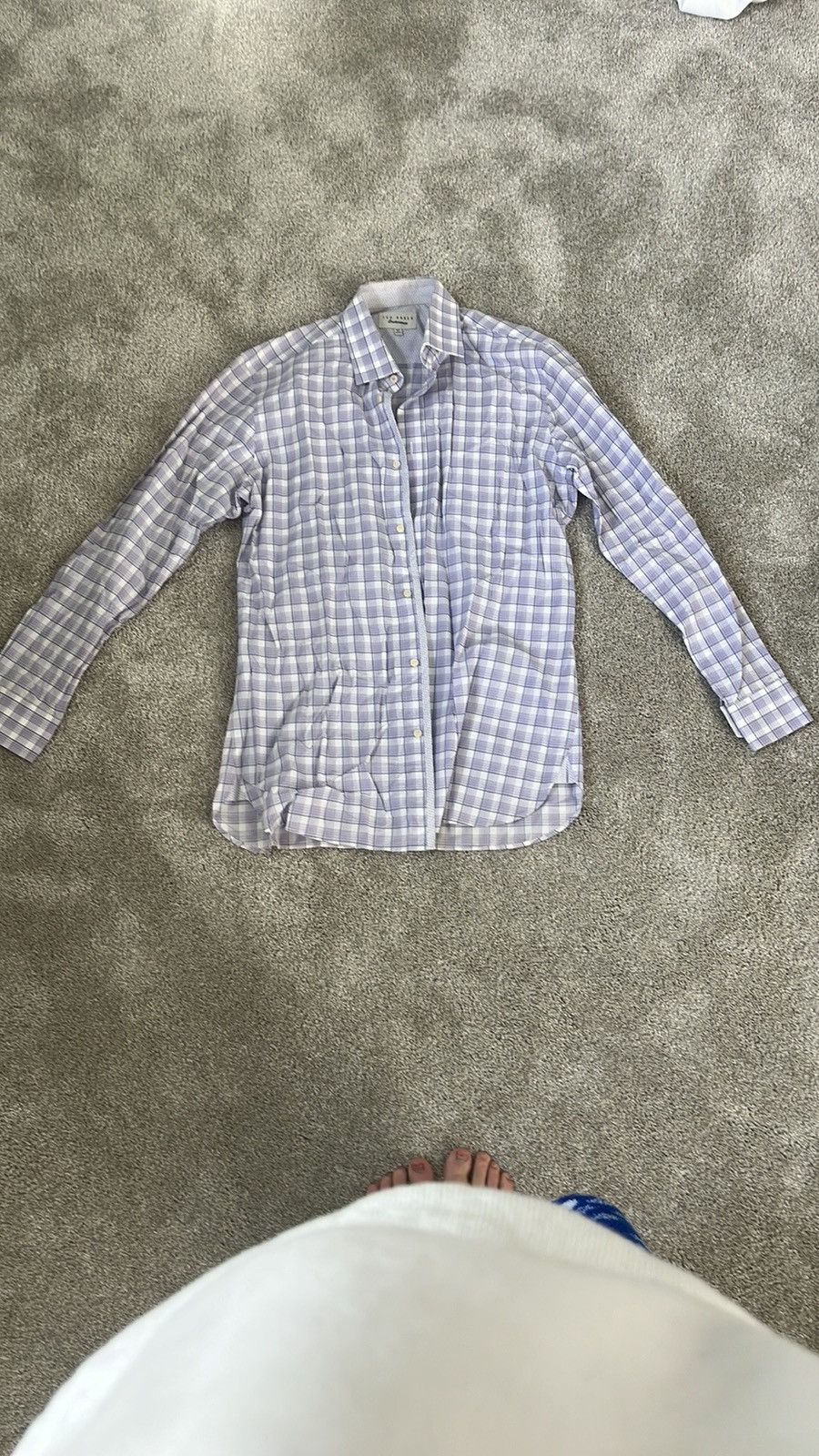 Ted Baker Ted Baker Endurance Long Sleeve Button down shirt Size US M / EU 48-50 / 2 - 1 Thumbnail