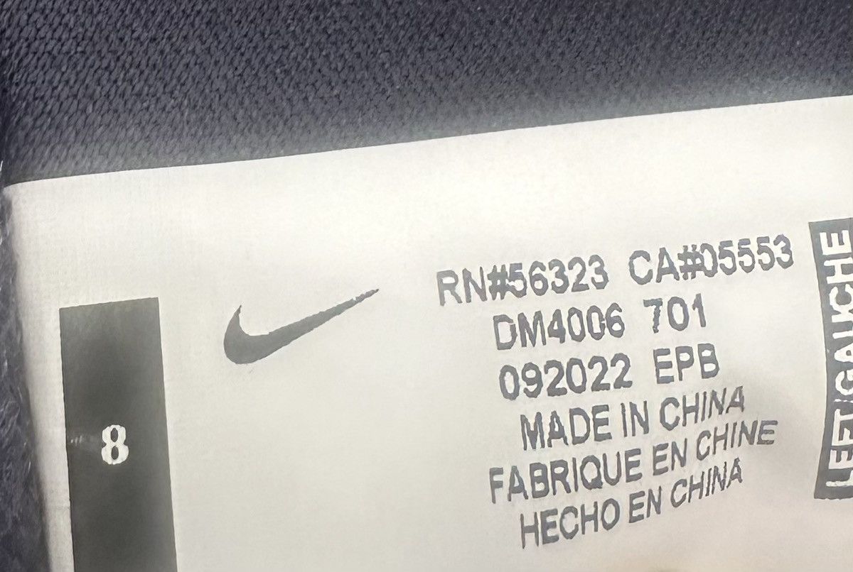 Nike New Nike GK Phantom Elite Goalkeeper Soccer Gloves White Size ONE SIZE - 2 Thumbnail