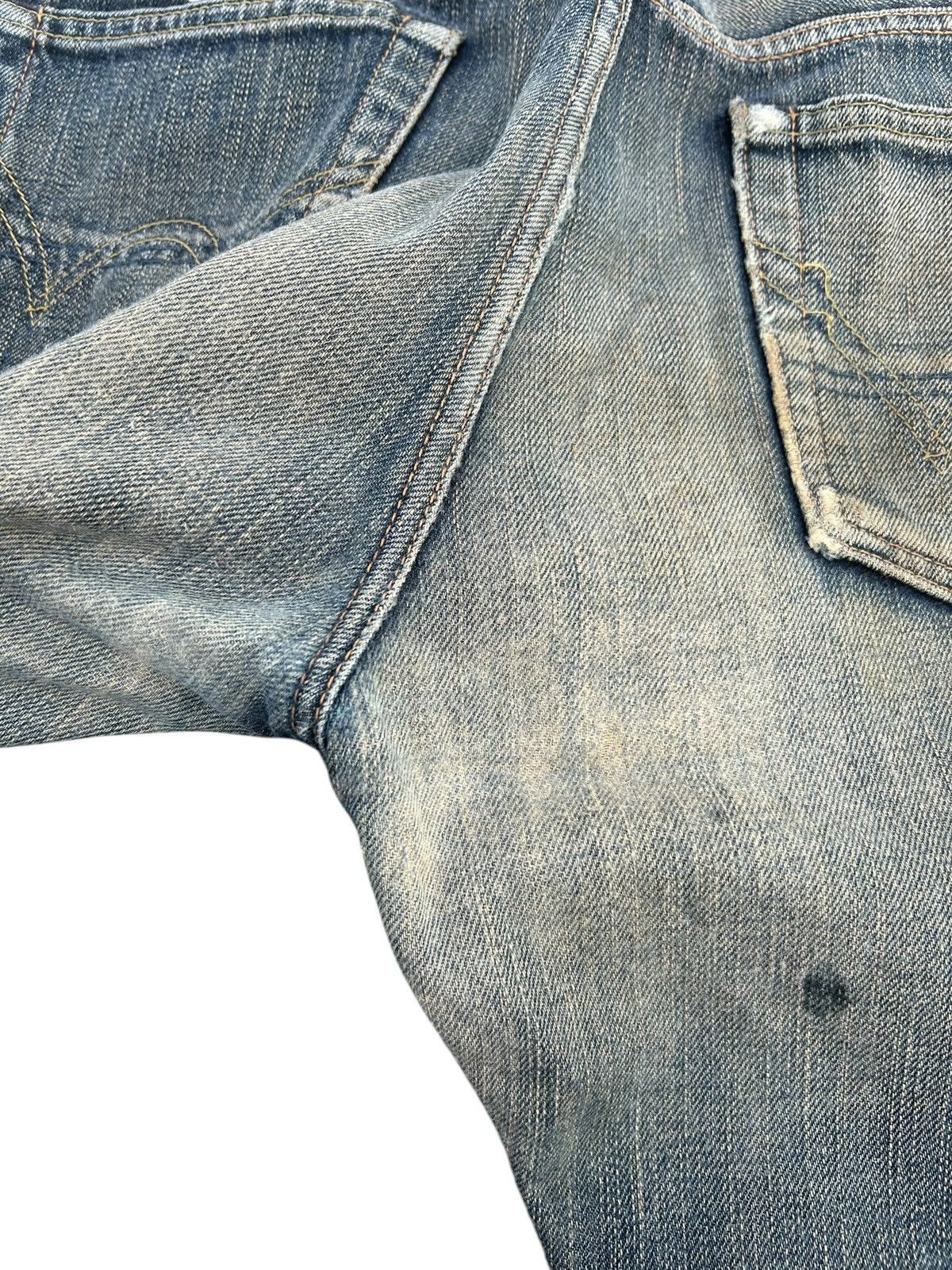 Kapital Vintage Edwin 505ZXX Selvedge Rusty Distressed Denim Jeans Size US 31 - 15 Thumbnail