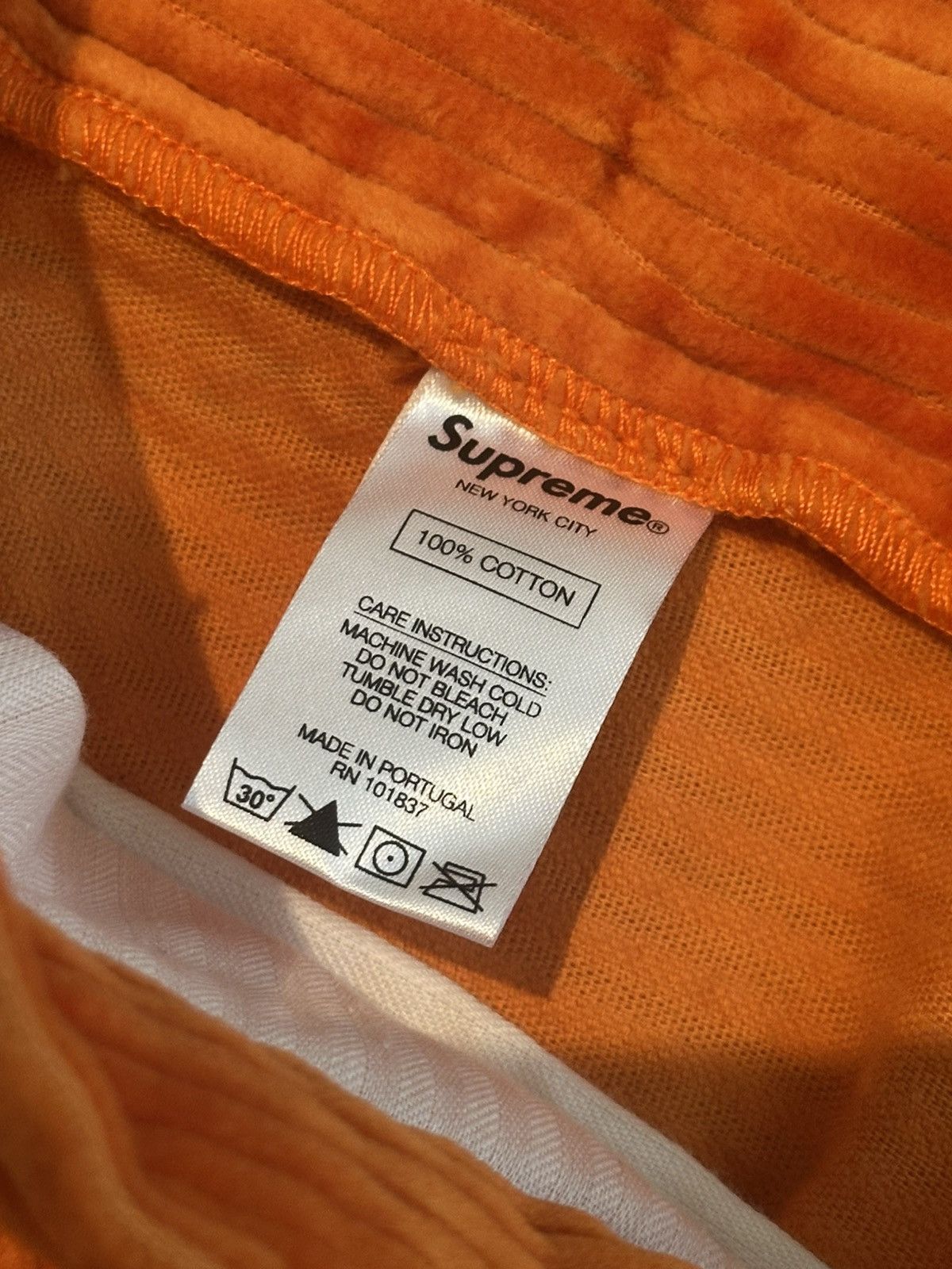 Supreme supreme corduroy cargo pants orange 34 Size US 34 / EU 50 - 5 Thumbnail