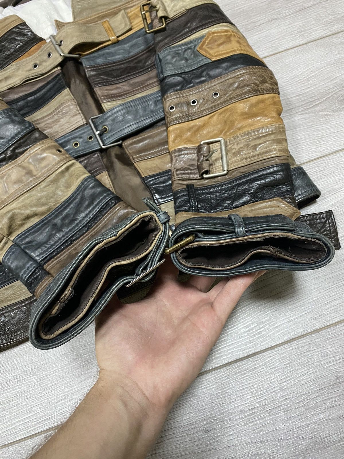 H&M × Maison Margiela Maison Martin Margiela x H&M belt jacket vintage leather Size US S / EU 44-46 / 1 - 16 Thumbnail