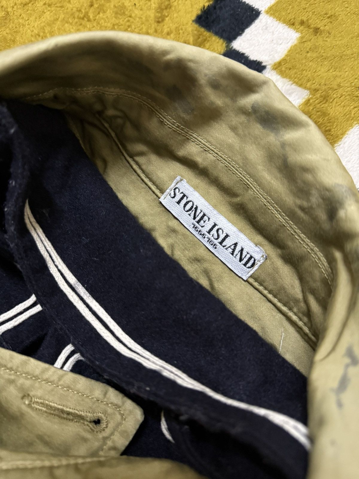 Stone Island 💸Last Drop💸Vintage Archive Stone Island Raso Gommato Size US M / EU 48-50 / 2 - 8 Thumbnail