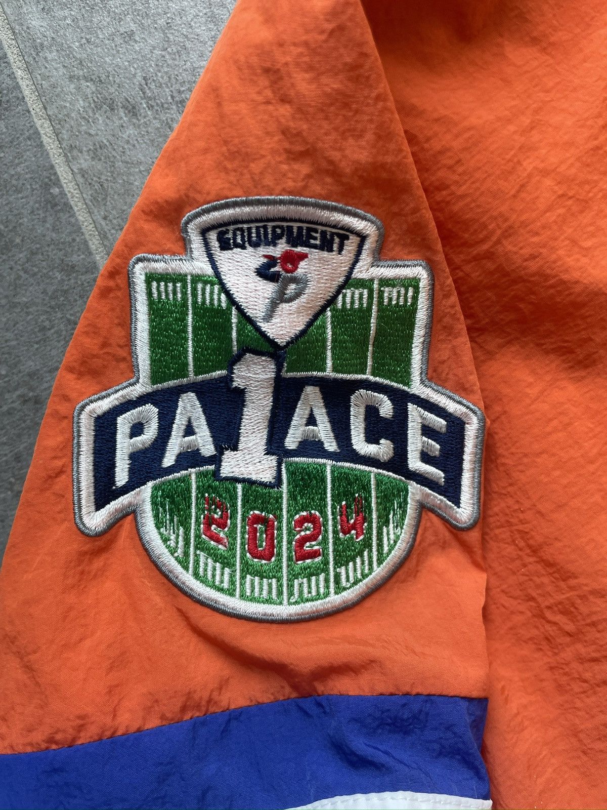 Palace Palace Skateboards Breakout Half-Zip Bomber Organge/Blue Size US XL / EU 56 / 4 - 3 Thumbnail
