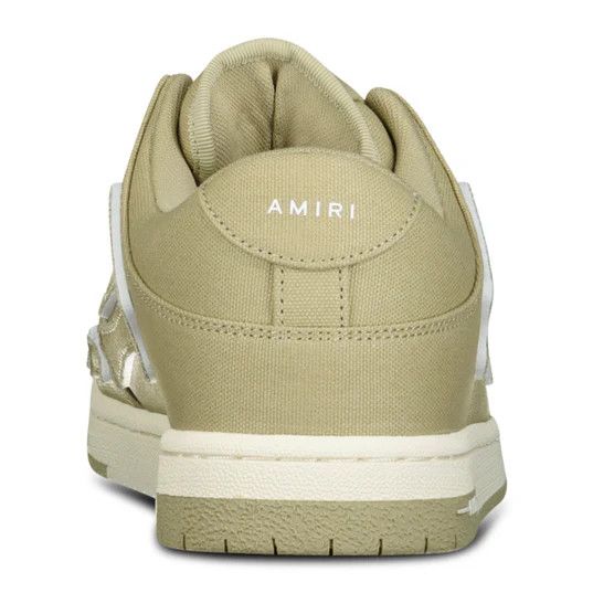 Amiri o1w1db10125 Skeleton Low Top Sneakers in Sage Green Size US 11 / EU 44 - 3 Thumbnail