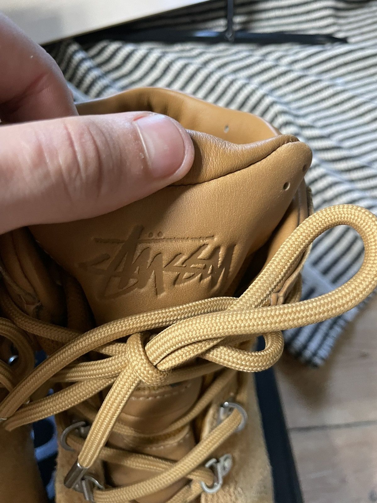 Stussy × Timberland Stussy world hiker boots Size US 11.5 / EU 44-45 - 5 Thumbnail