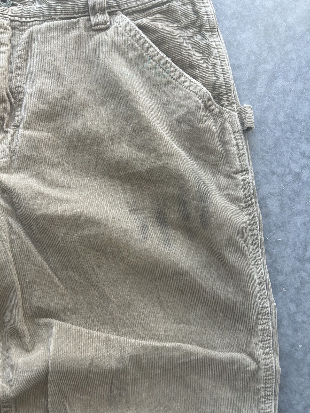Old Navy × Vintage Vintage Y2K Old Navy Corduroy Carpenter Pants Size US 34 / EU 50 - 6 Thumbnail