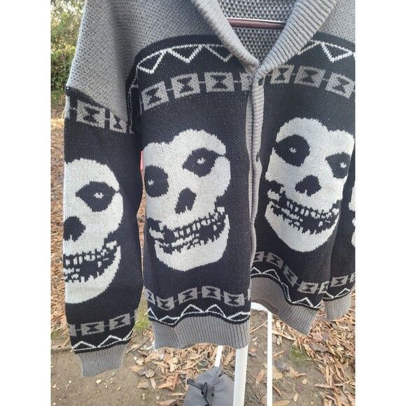 Misfits Misfits Cardigan Sweater Button up Acrylic Knit Size US L / EU 52-54 / 3 - 10 Thumbnail