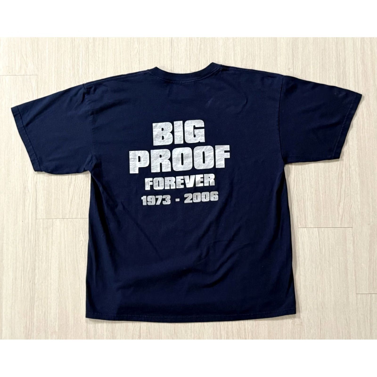 Gildan VINTAGE Detroit Hip Hop Gildan Ultra Cotton T-Shirt XL Blue Proof D12 Eminem 90s Band USA Shirt Mens Size US XL / EU 56 / 4 - 2 Thumbnail
