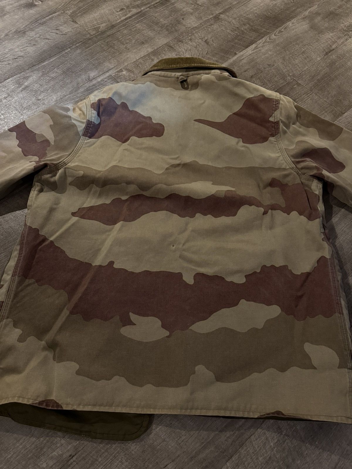 A.P.C. A.P.C. Camouflage Jacket - Corduroy Collar - Size M Size US M / EU 48-50 / 2 - 9 Thumbnail