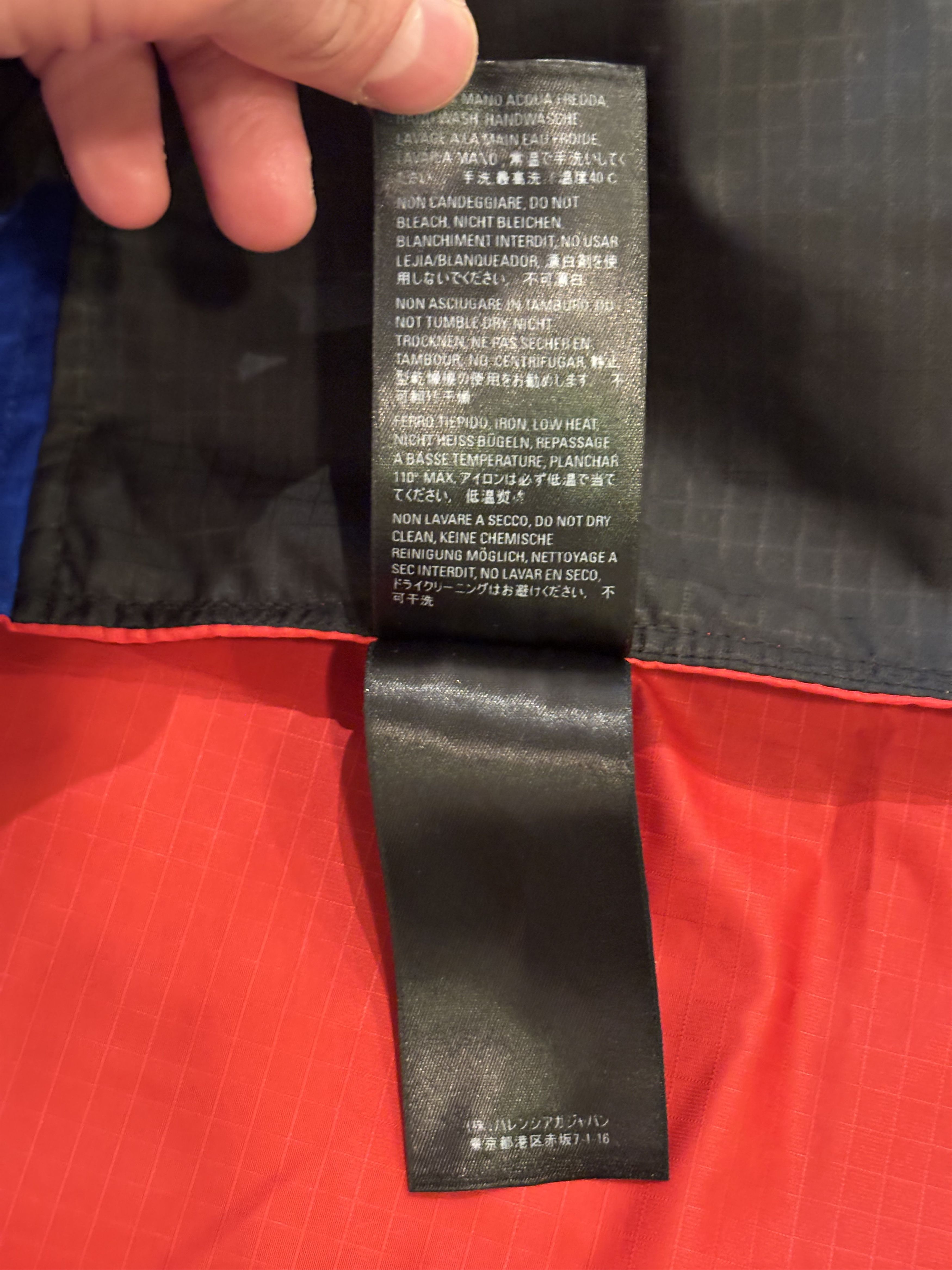 Balenciaga Coach jacket oversize Balenciaga rouge bleu noir Size US XL / EU 56 / 4 - 15 Thumbnail
