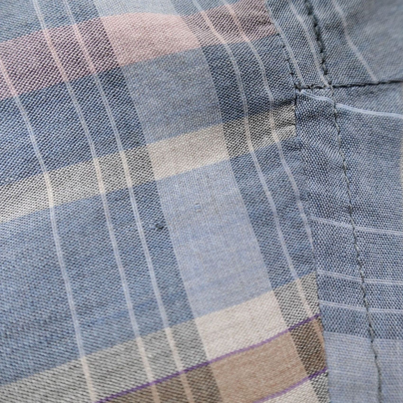 Van Heusen VTG Van Heusen Shirt Mens M Blue Short Sleeve Button Down Dress Shirt Preppy Casual Size US M / EU 48-50 / 2 - 6 Thumbnail
