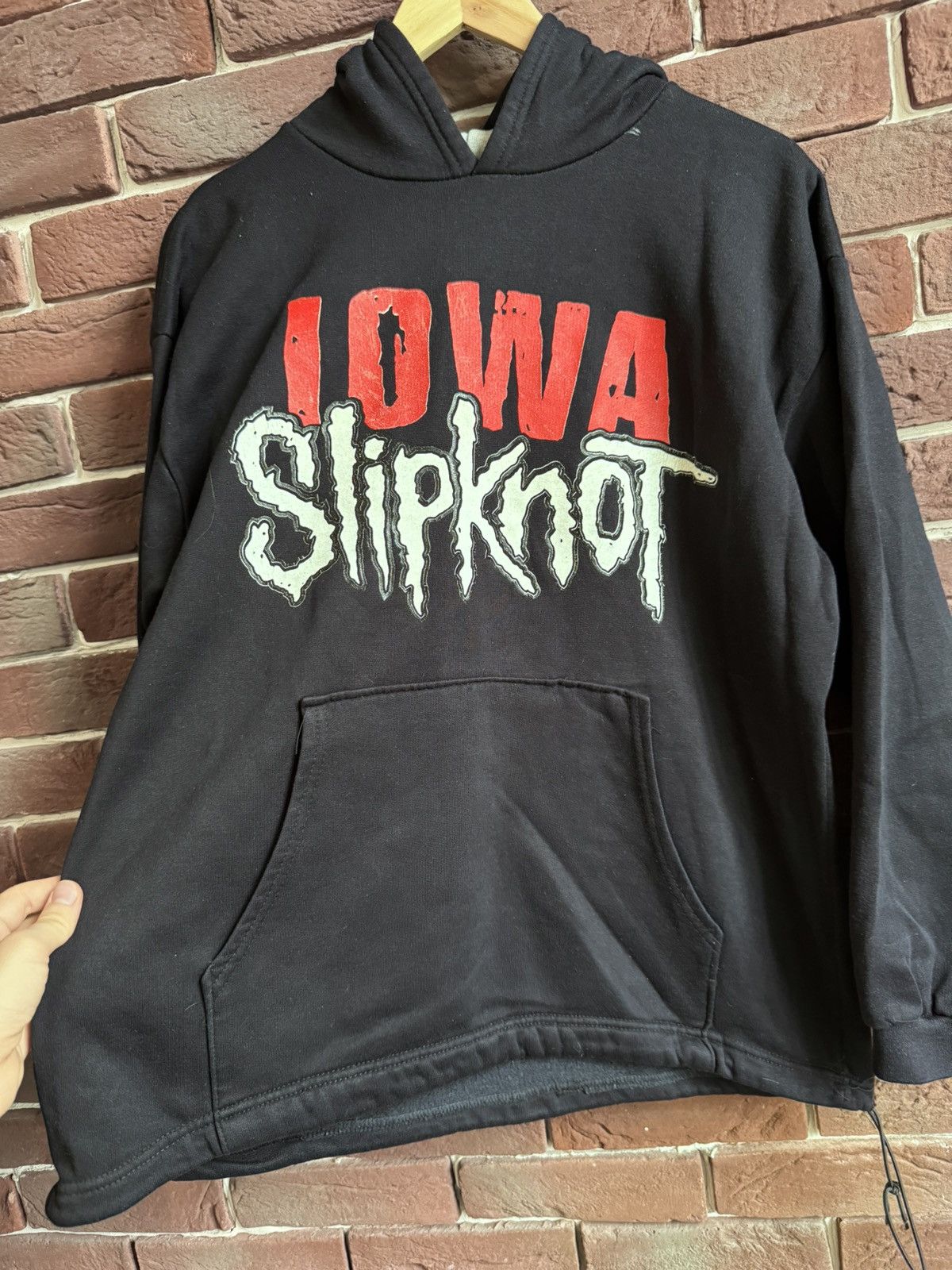 Band Tees Rare Vintage 00s Slipknot Iowa Numetal Band Tee Hoodie Size US L / EU 52-54 / 3 - 6 Thumbnail