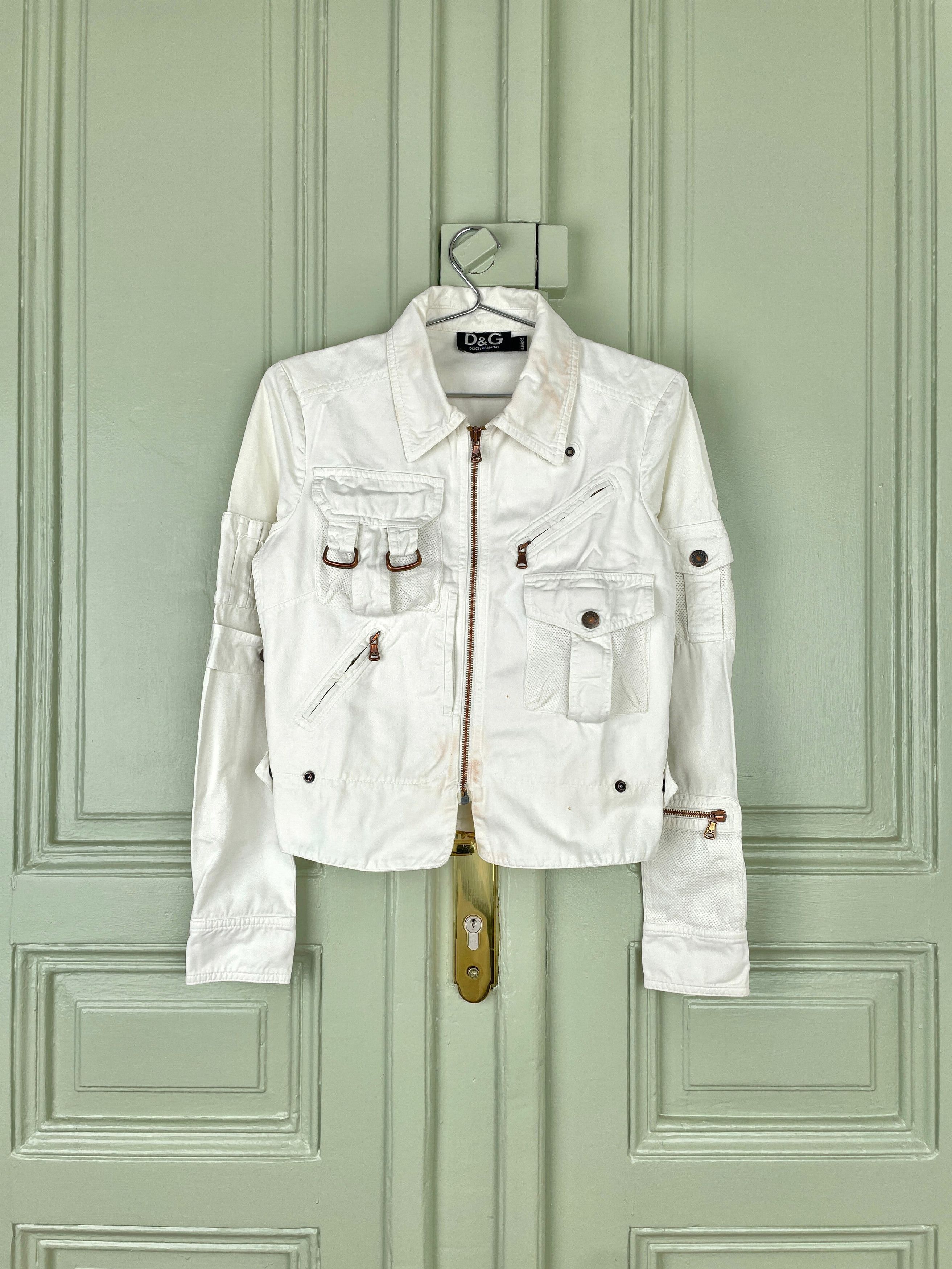 Dolce & Gabbana AW03 Bondage Parachute Cargo Military Jacket Size US S / EU 44-46 / 1 - 1 Thumbnail